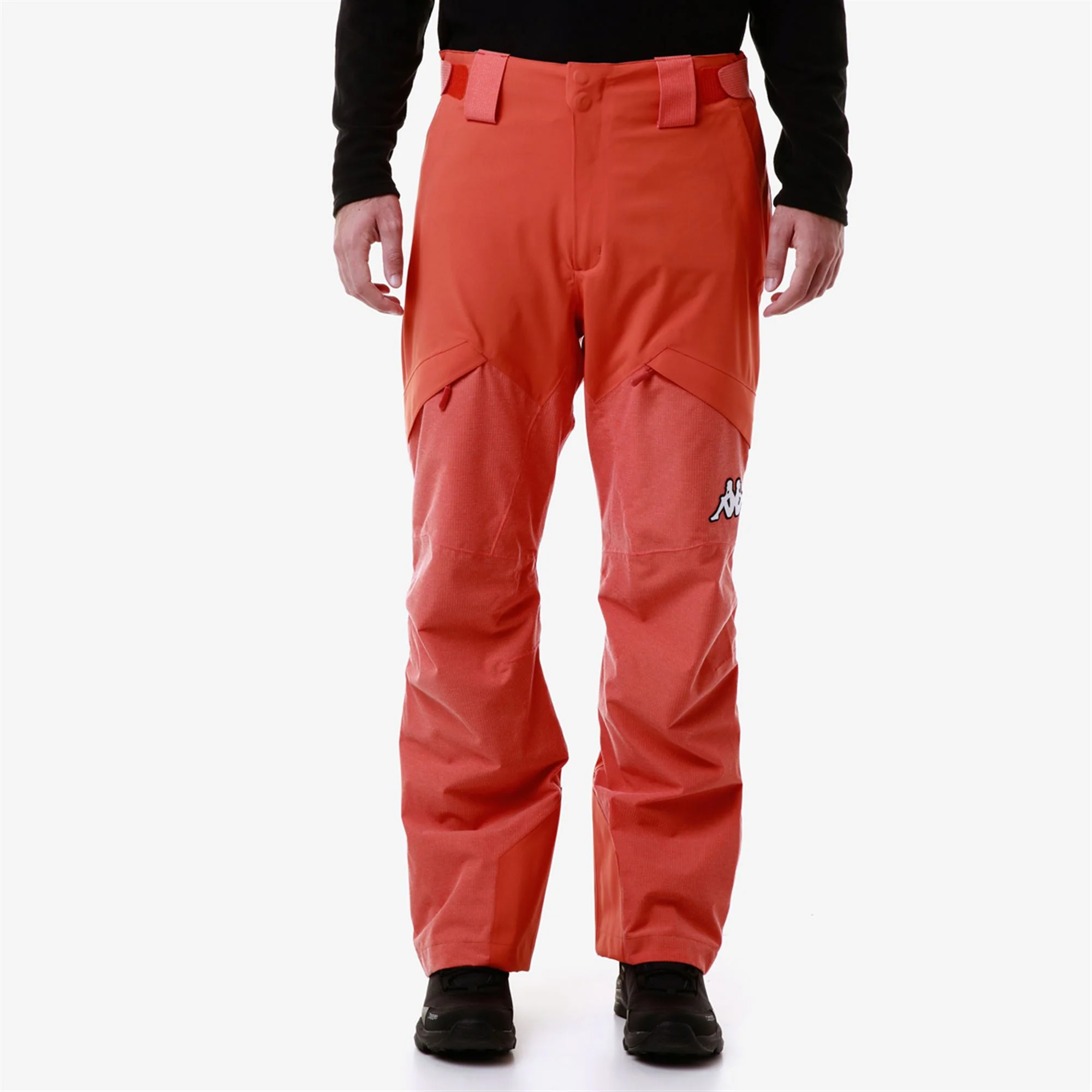 6CENTO 622FZW - Pants - Sport Trousers - Man - ORANGE SMUTTY-BLACK