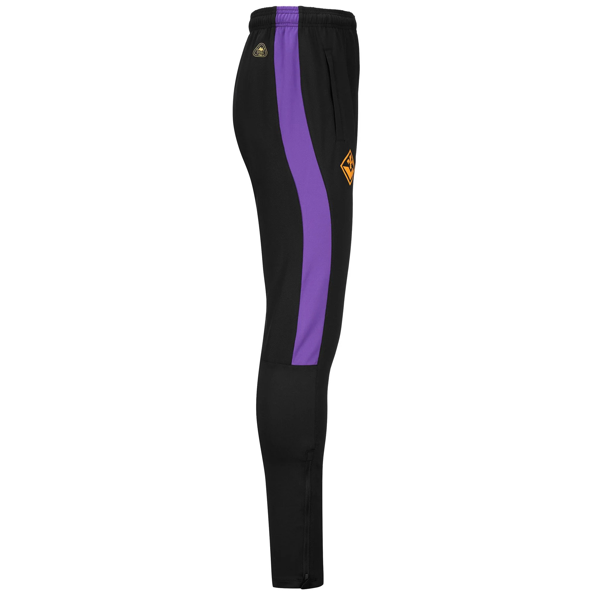 ABUNSZIP PRO 8 FIORENTINA - Pants - Sport Trousers - Man - BLACK-VIOLET INDIGO - Image 2