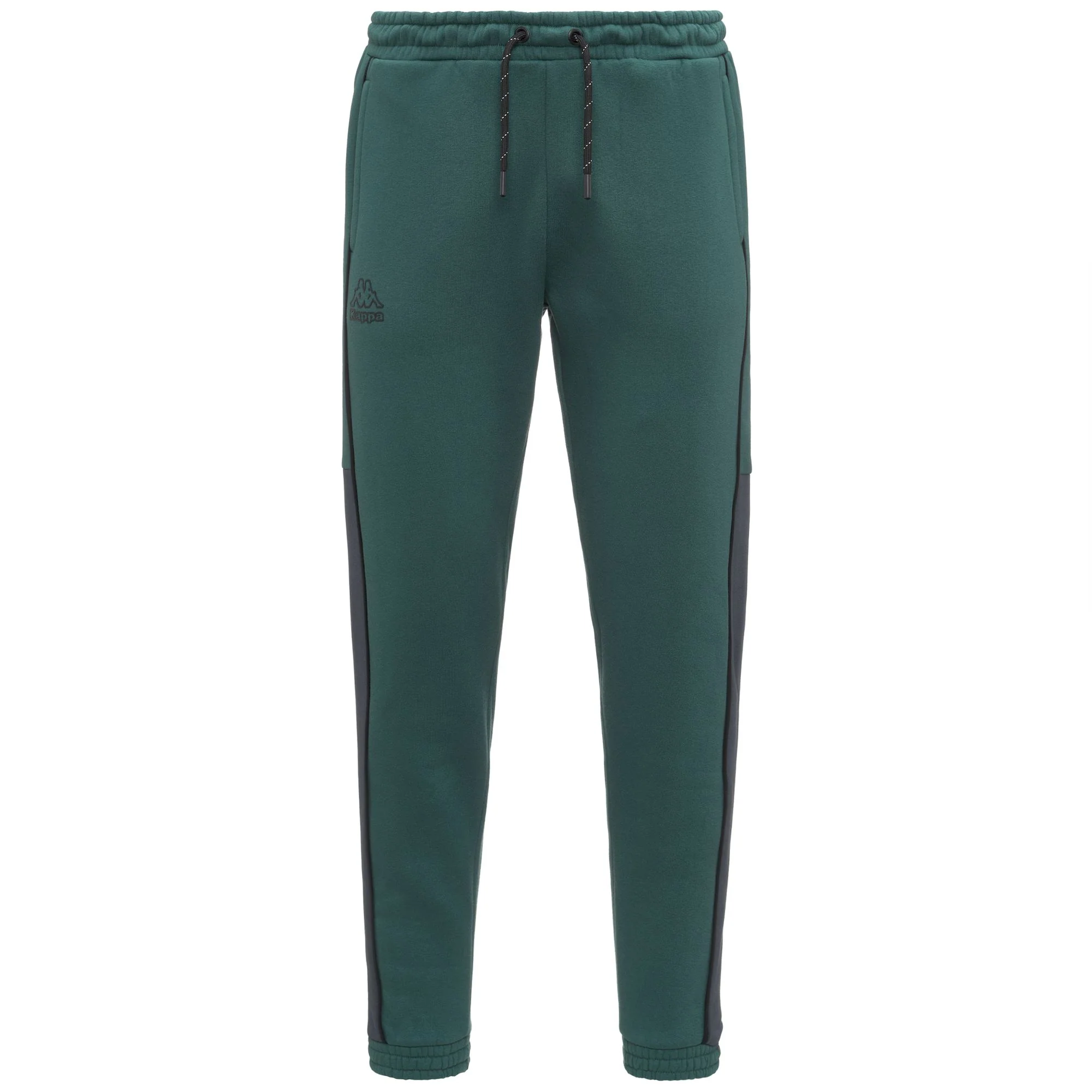 LOGO GACI - Pants - Sport Trousers - Man - GREEN JASPER-GREY INK