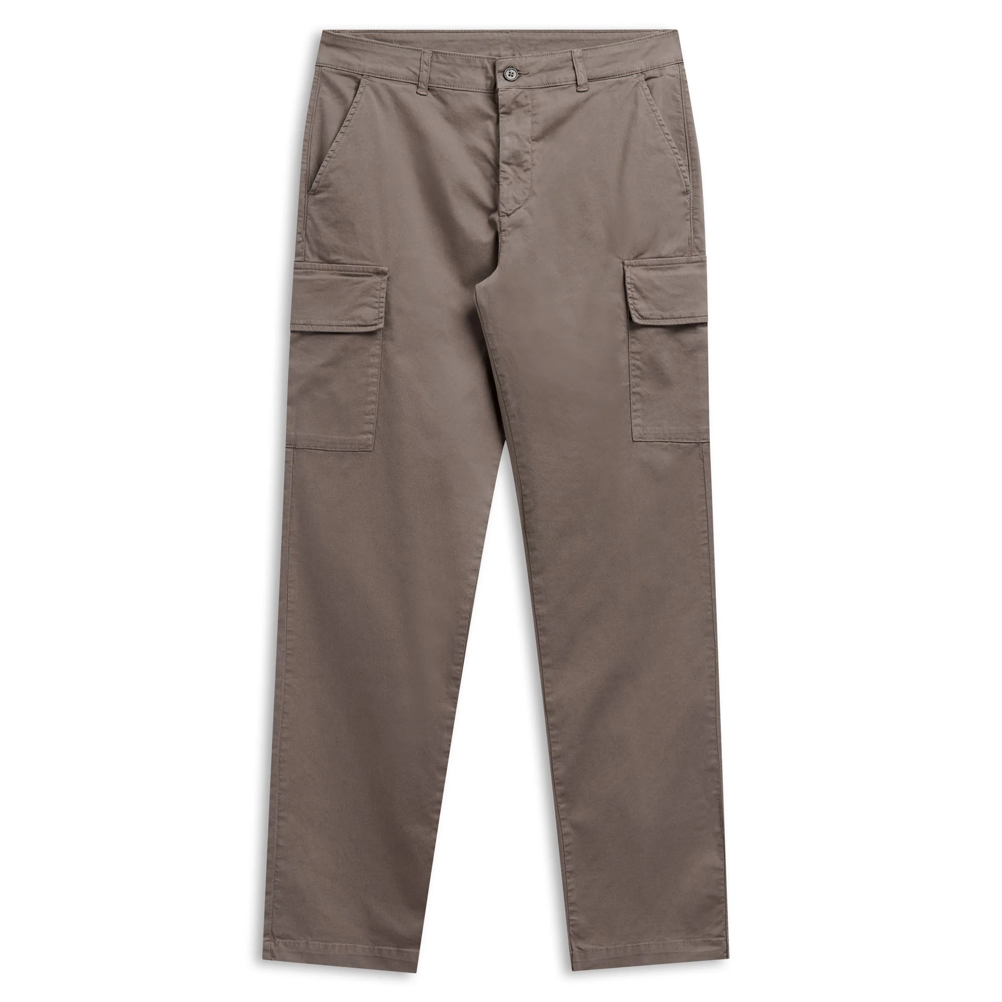 TOSHI COMFORT GABARDINE - Pants - Cargo - Man - BROWN LT  WALNUT - Image 3