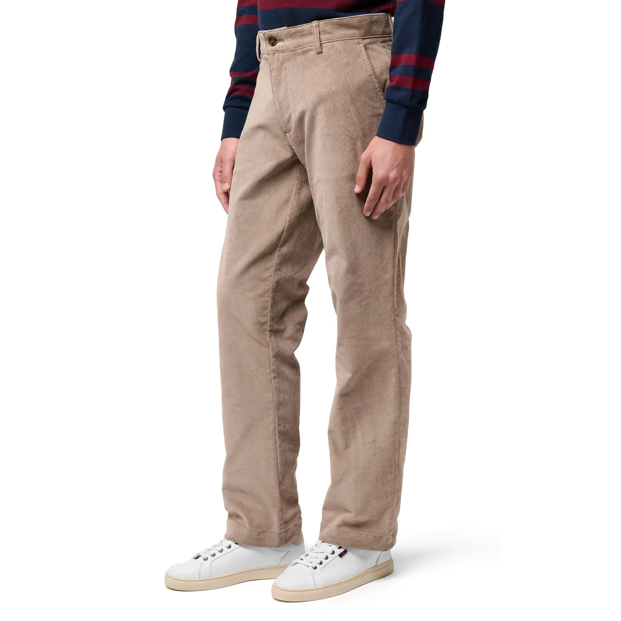 WINGI COMFORT CORDUROY - Pants - CHINO - Man - BROWN LT  WALNUT - Image 6