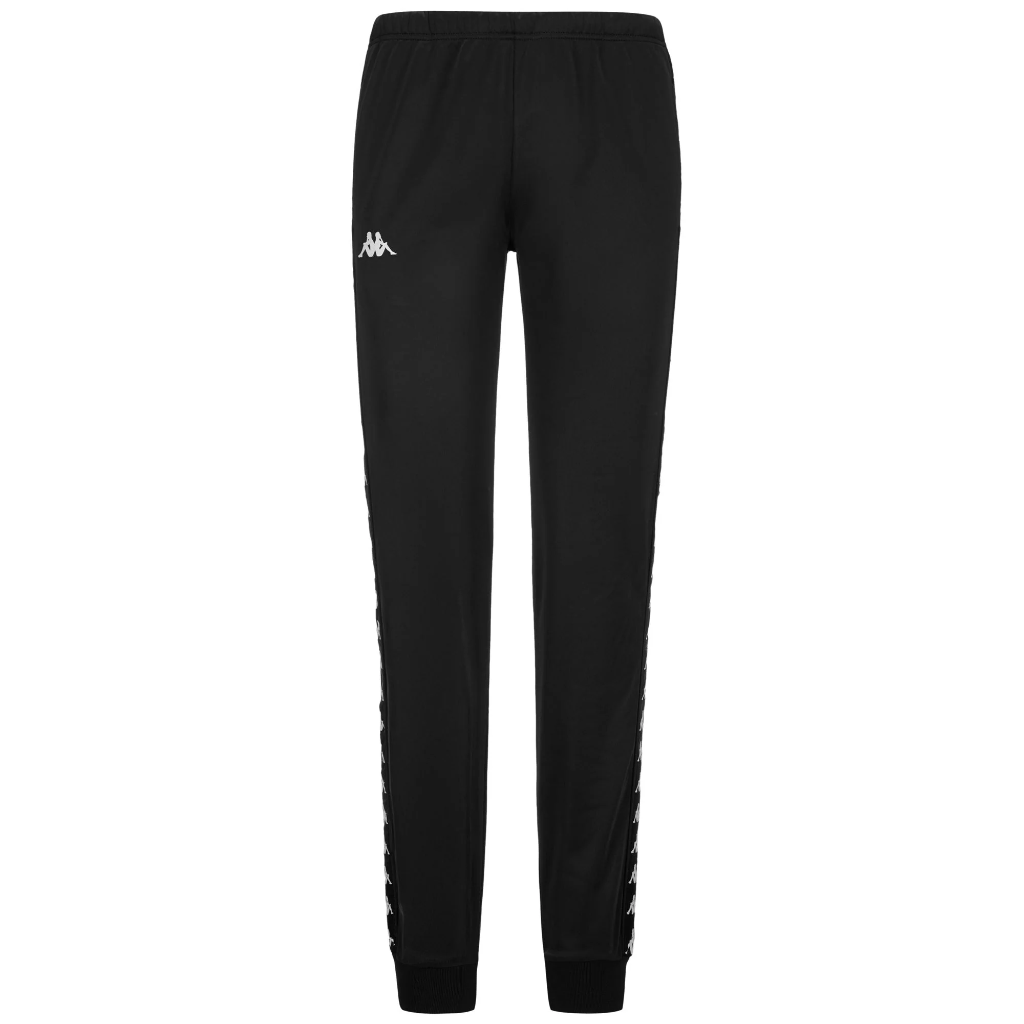 222 BANDA    WRASTORIA SLIM - Pants - Sport Trousers - Woman - BLACK-BLACK-WHITE - Image 3