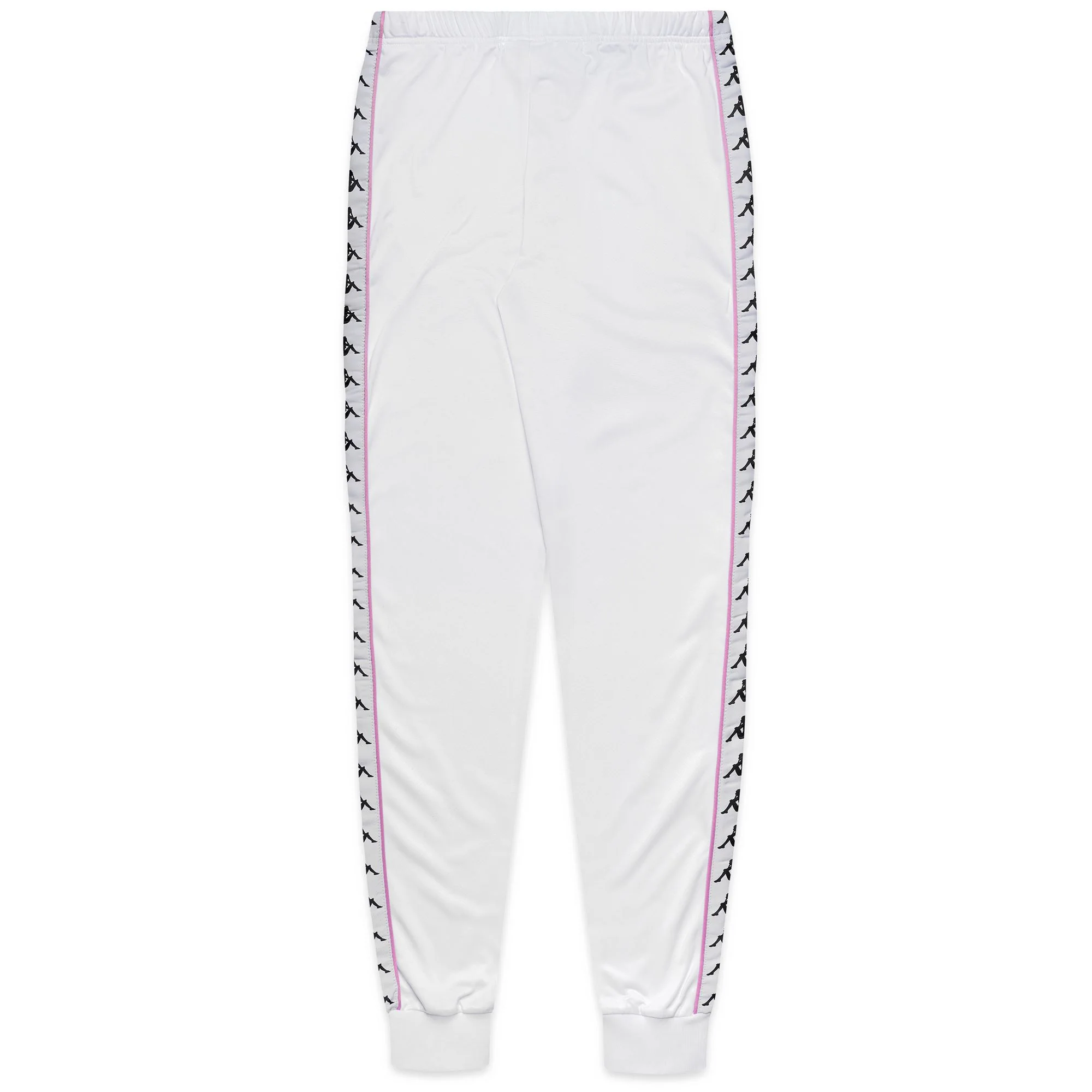 222 BANDA    WRASTORIA SLIM - Pants - Sport Trousers - Woman - WHITE-PINK PRISM