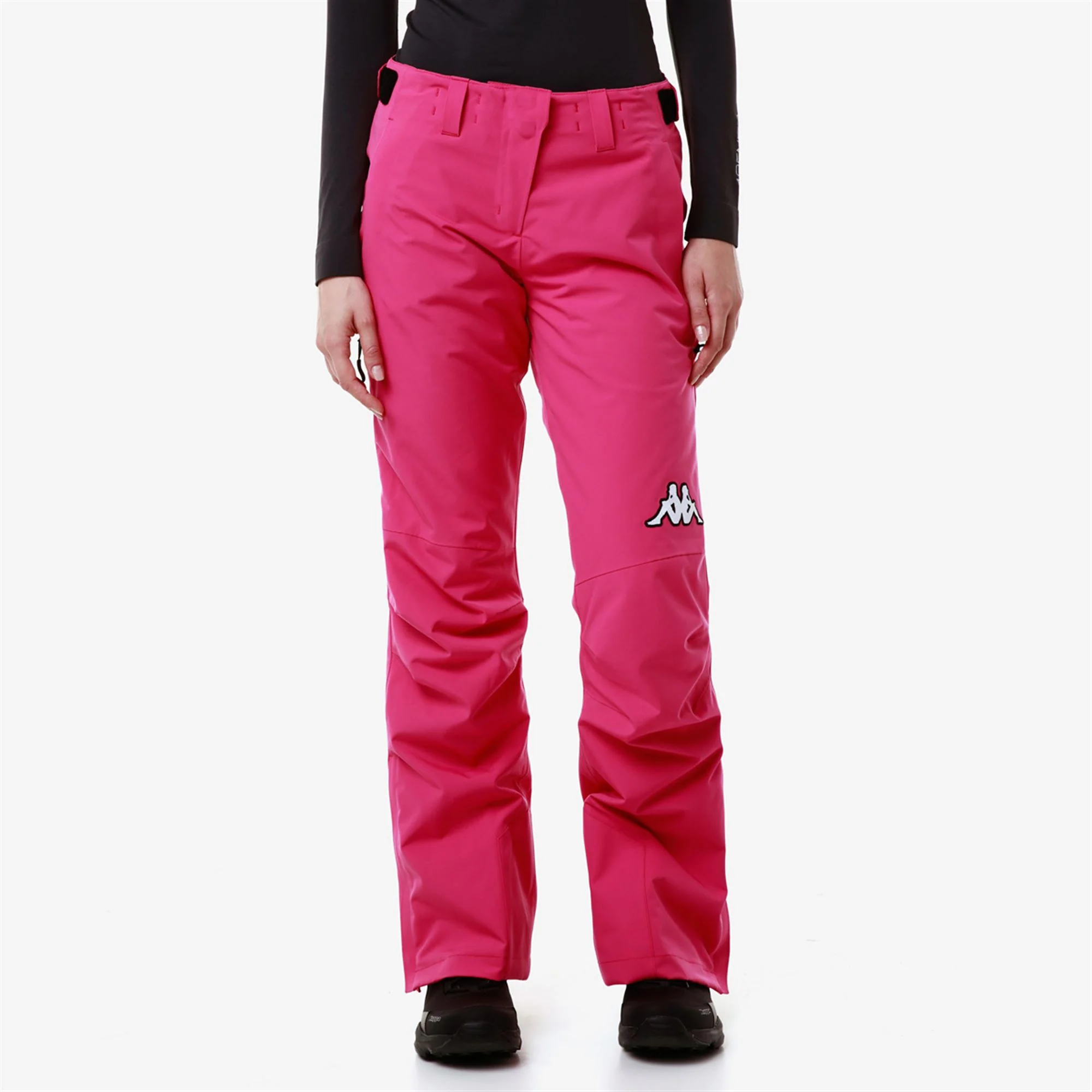 6CENTO 665P - Pants - Sport Trousers - Woman - FUCHSIA PURPLE-BLACK