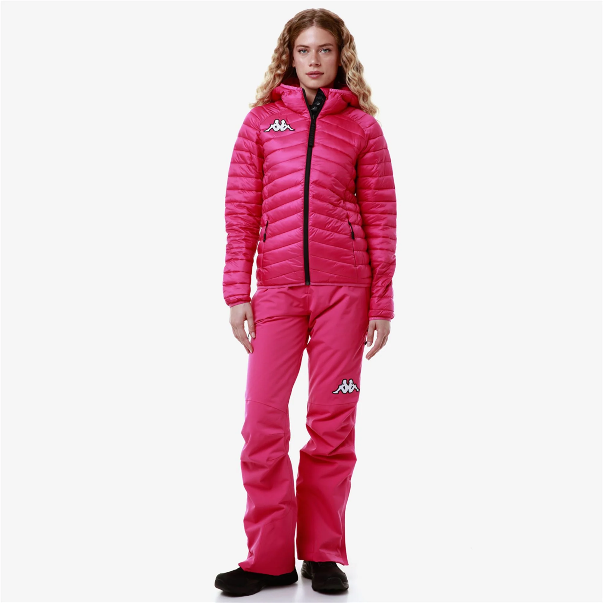6CENTO 665P - Pants - Sport Trousers - Woman - FUCHSIA PURPLE-BLACK - Image 7