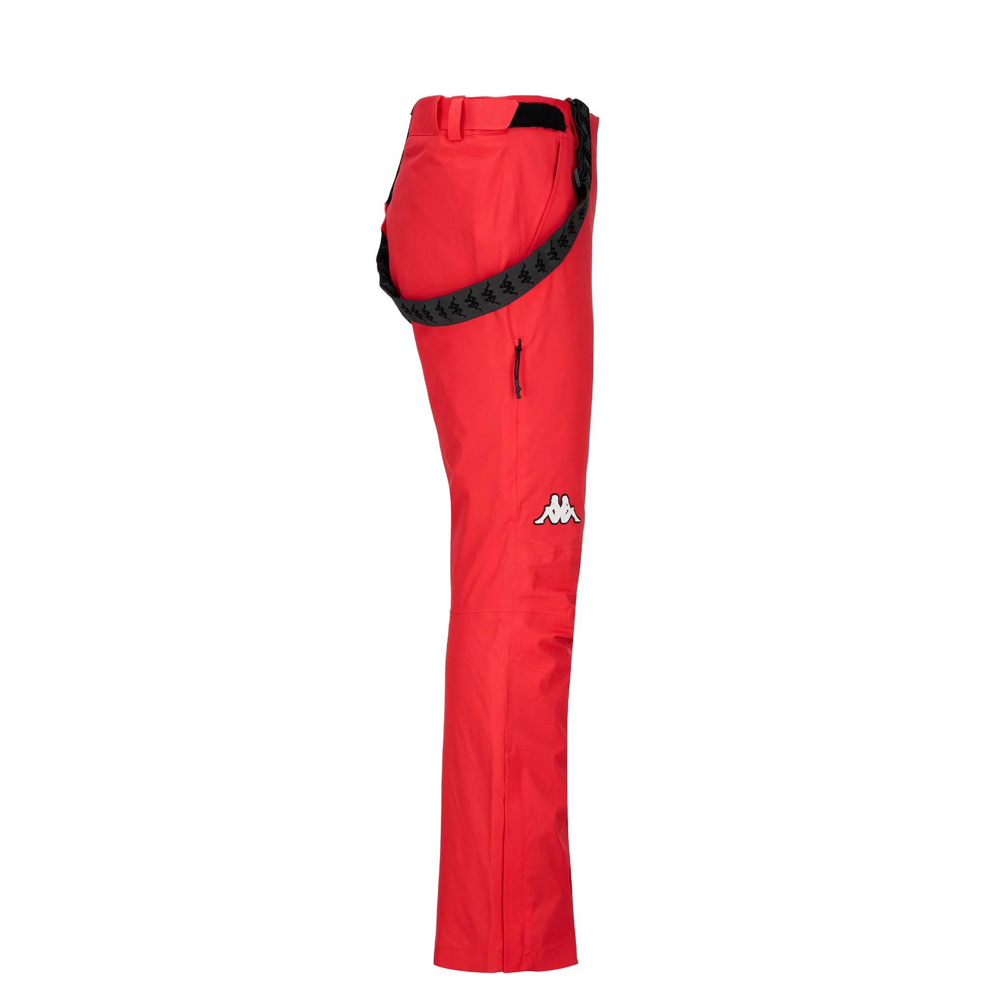834 - Pants - Sport Trousers - Woman - Red Hibiscus-Black - Image 2