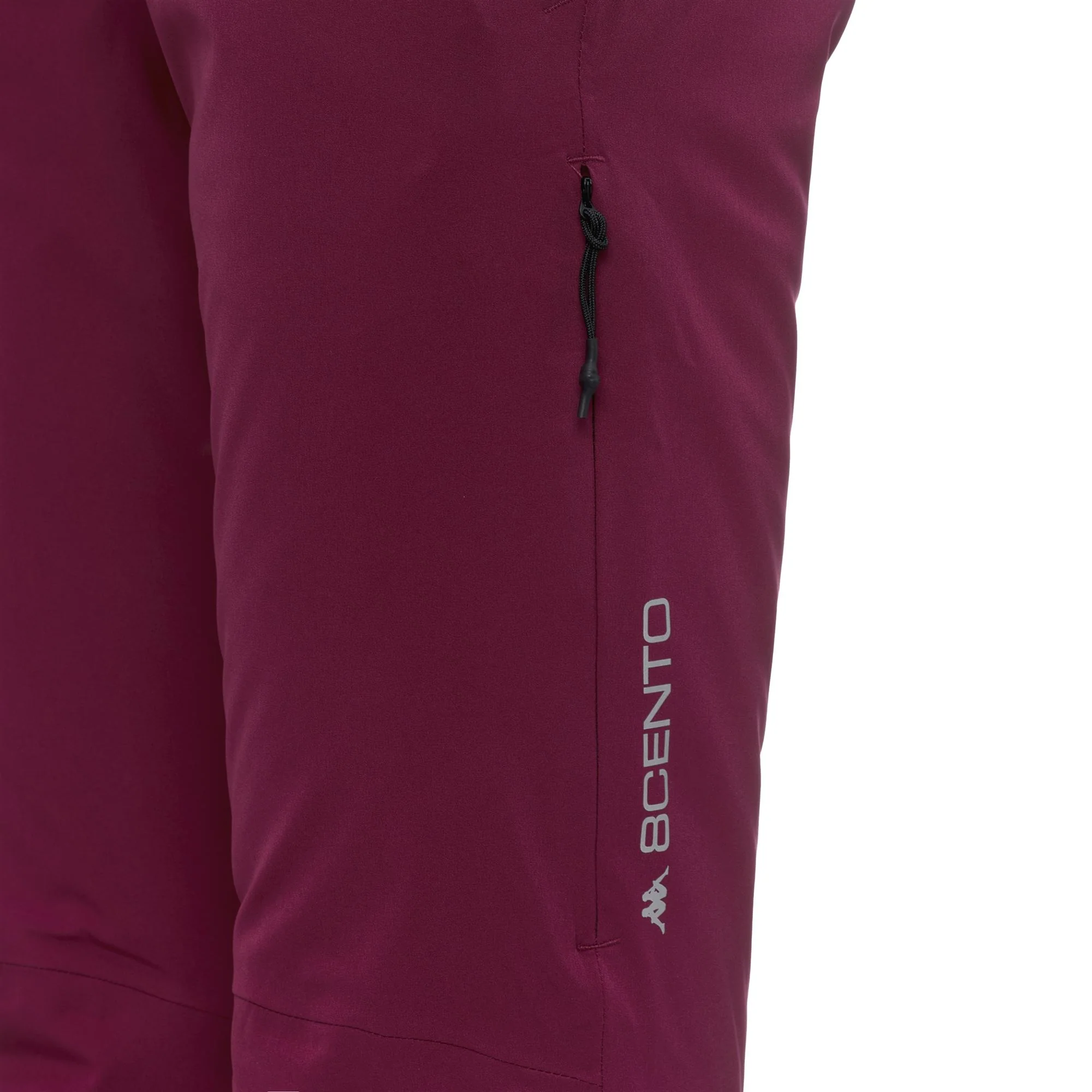 834 - Pants - Sport Trousers - Woman - Red Plum - Image 4