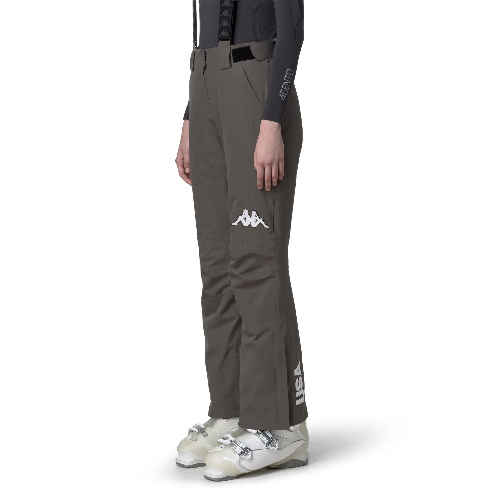 8CENTO    834 US - Pants - Sport Trousers - Woman - GREEN ACADEMIA - Image 5