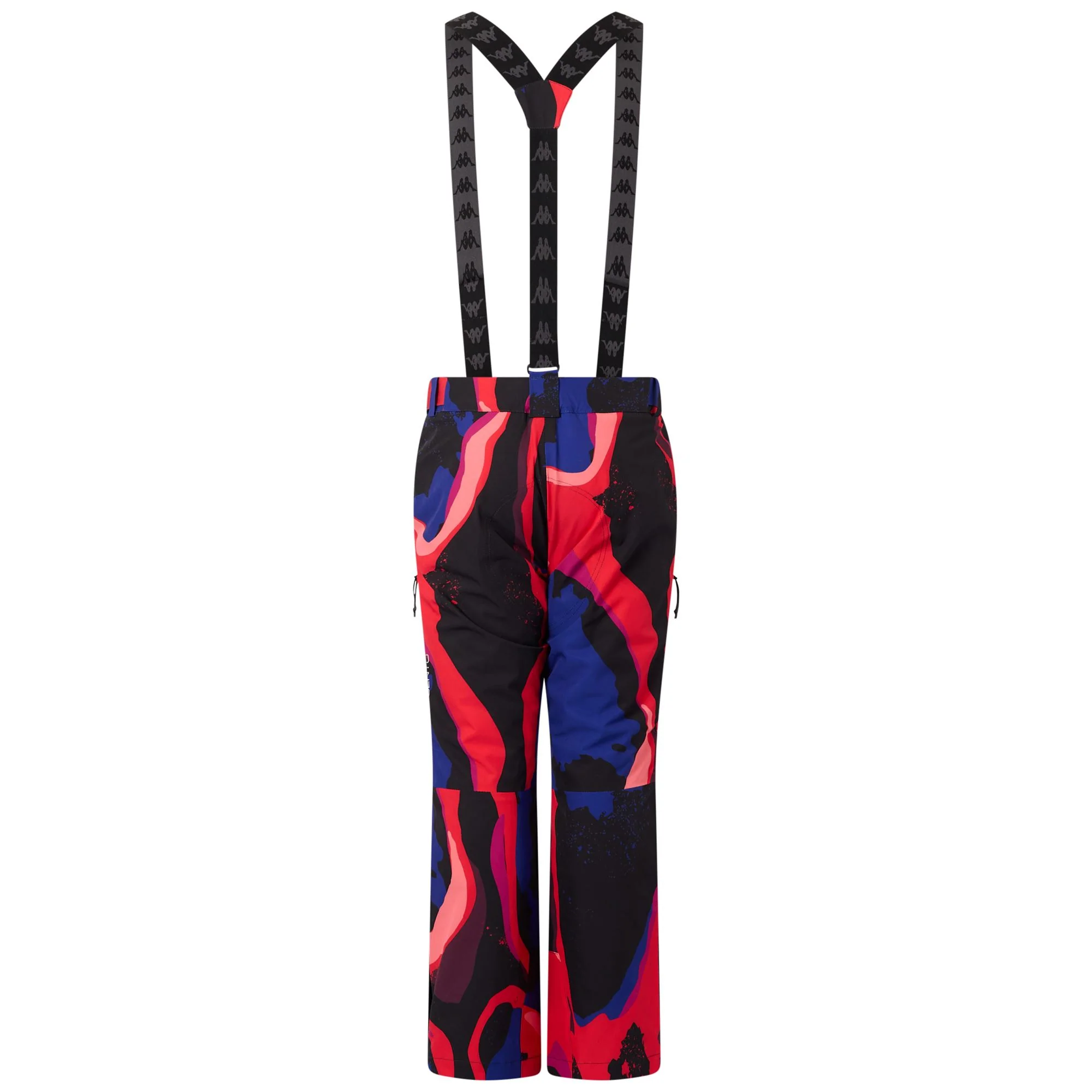 8CENTO 834G - Pants - Sport Trousers - Woman - RED HIBISCUS-BLUE SPECTRUM-BLACK - Image 3