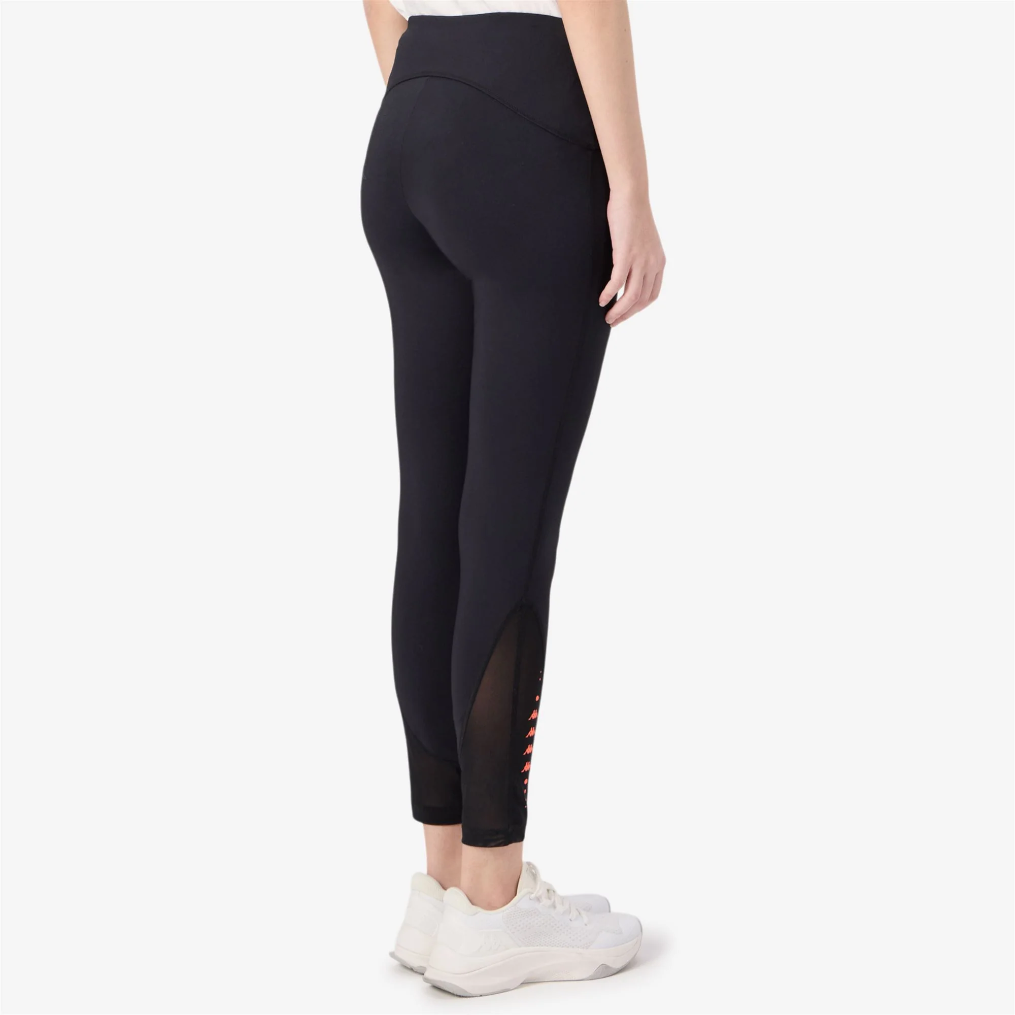 KOMBAT   FELA - Pants - Sport Trousers - Woman - BLACK-NEON CORAL - Image 3