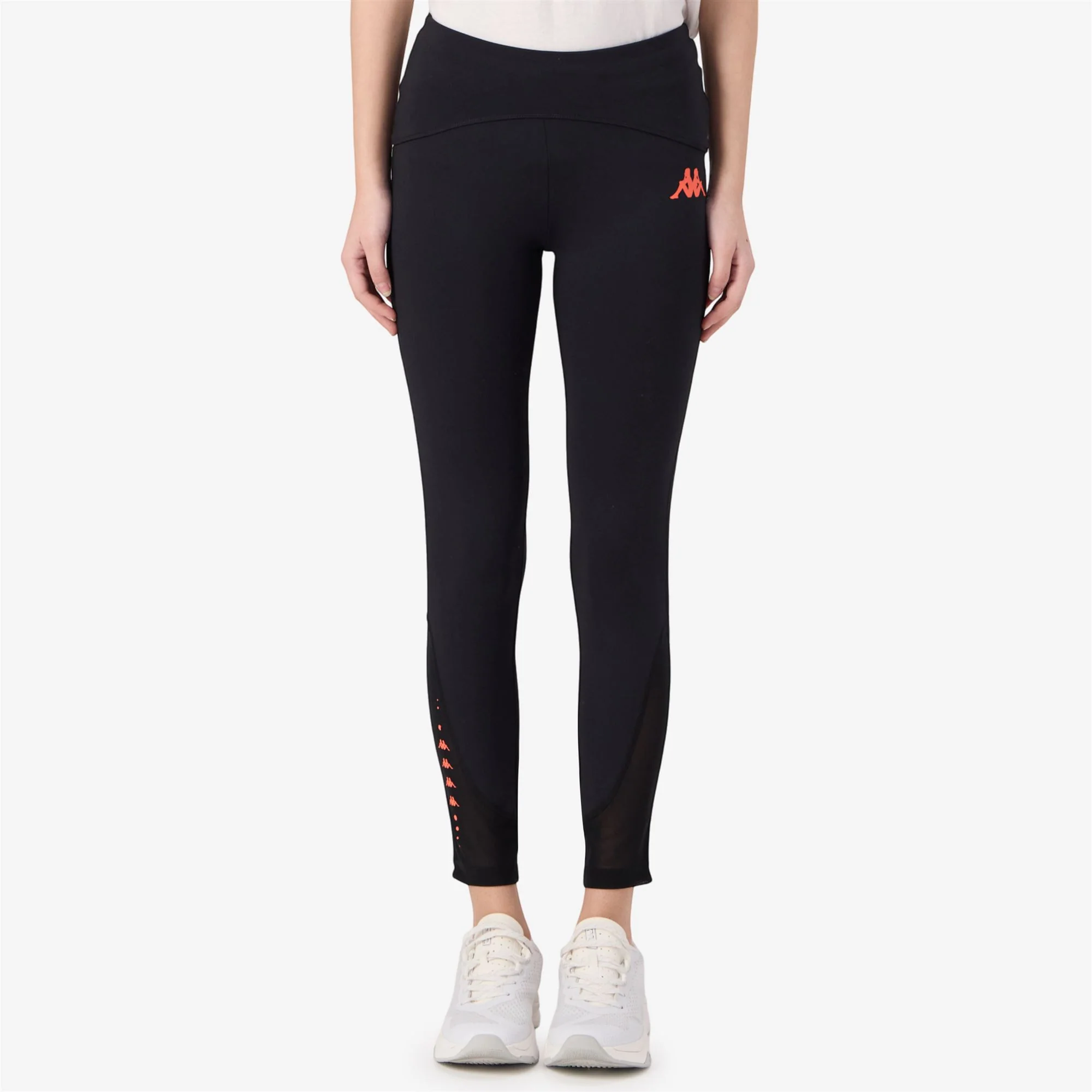 KOMBAT   FELA - Pants - Sport Trousers - Woman - BLACK-NEON CORAL - Image 5