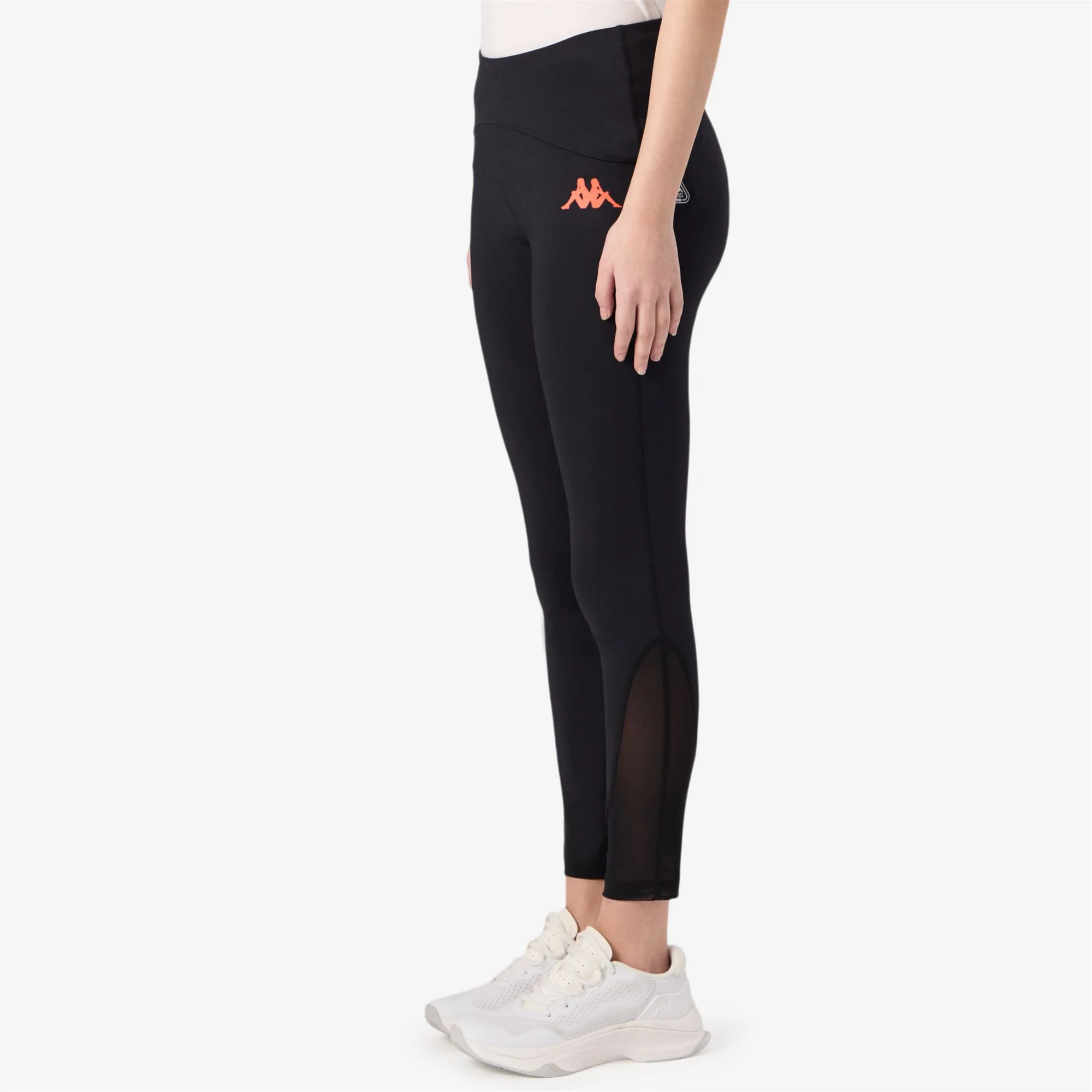 KOMBAT   FELA - Pants - Sport Trousers - Woman - BLACK-NEON CORAL - Image 6