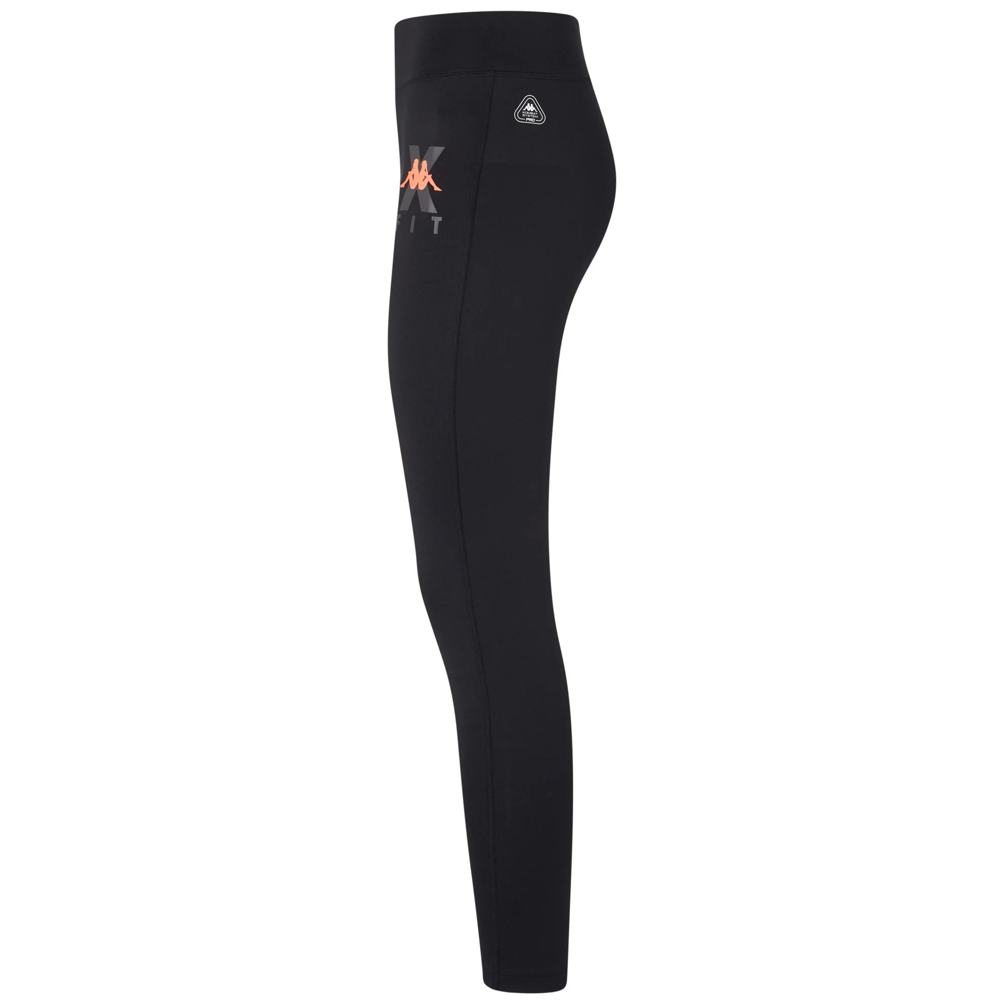 KOMBAT  WKT EQUILA - Pants - Sport Trousers - Woman - BLACK-NEON CORAL - Image 2