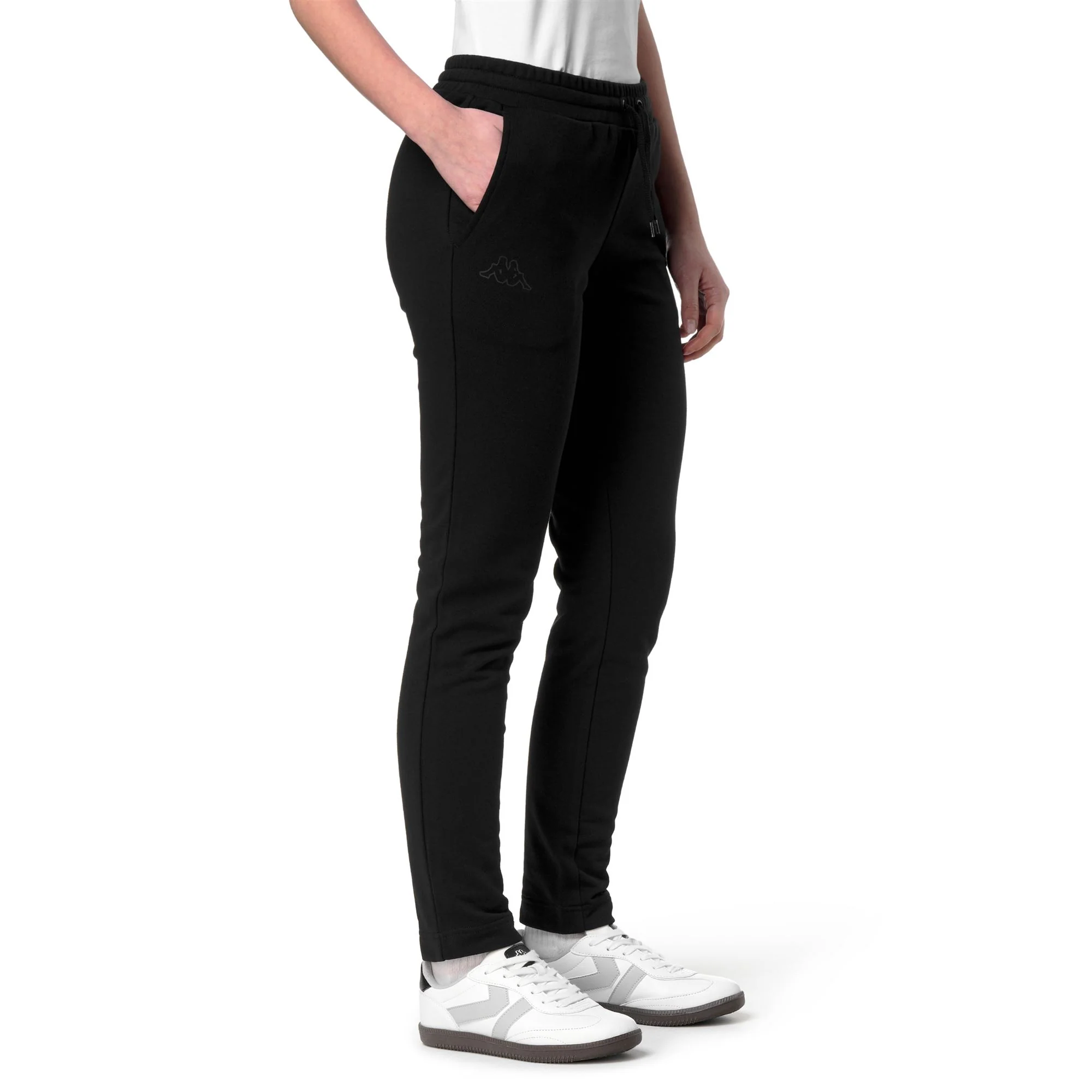 LOGO  SUNNY - Pants - Sport Trousers - Woman - BLACK
