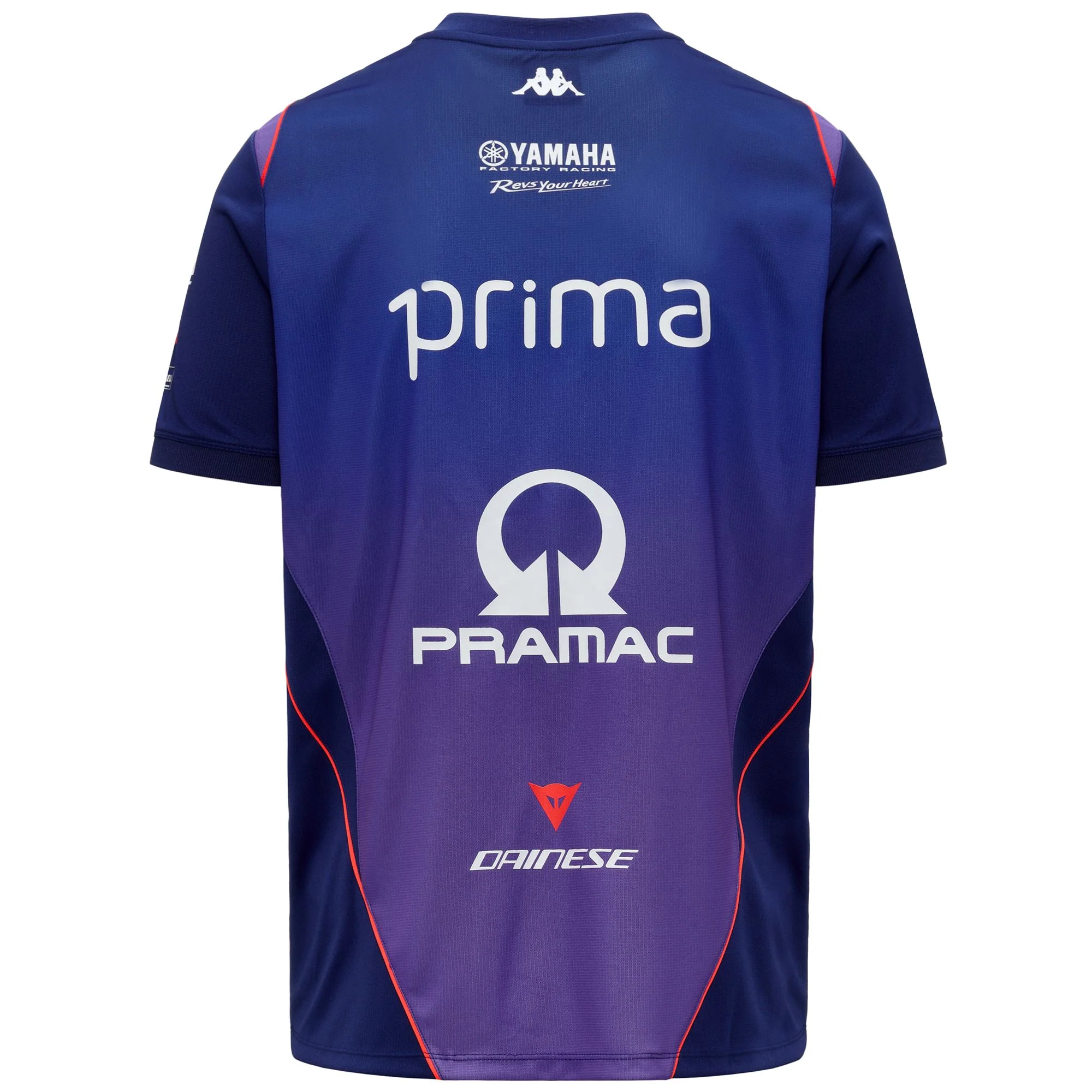 ACRAXO PRAMAC - Polo Shirts - Polo - Man - BLUE PRINT-VIOLET DEEP LAVANDER- ORANGE TOMATO - Image 2