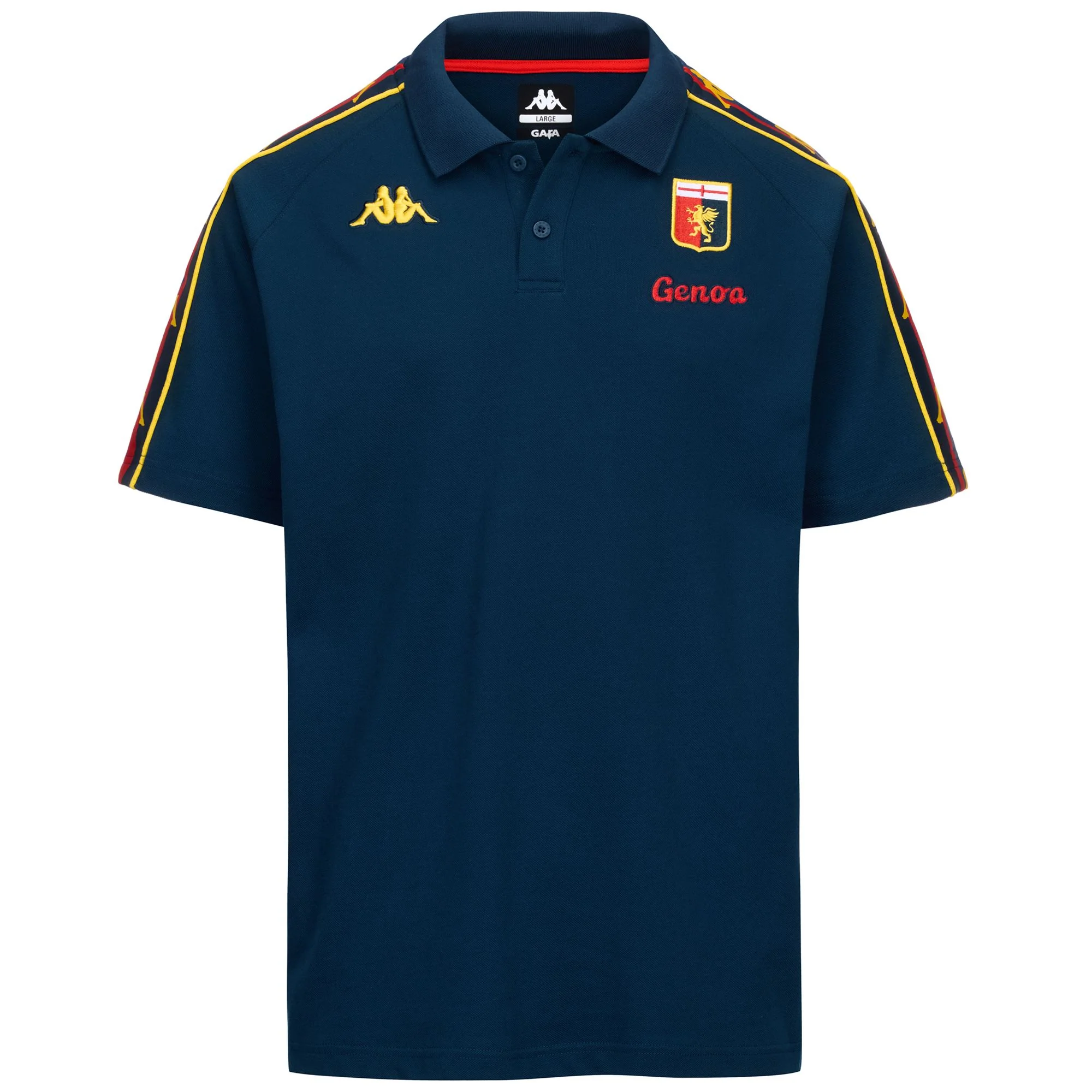 AMBERT GENOA - Polo Shirts - Polo - Man - BLUE DK-RED-YELLOW - Image 2