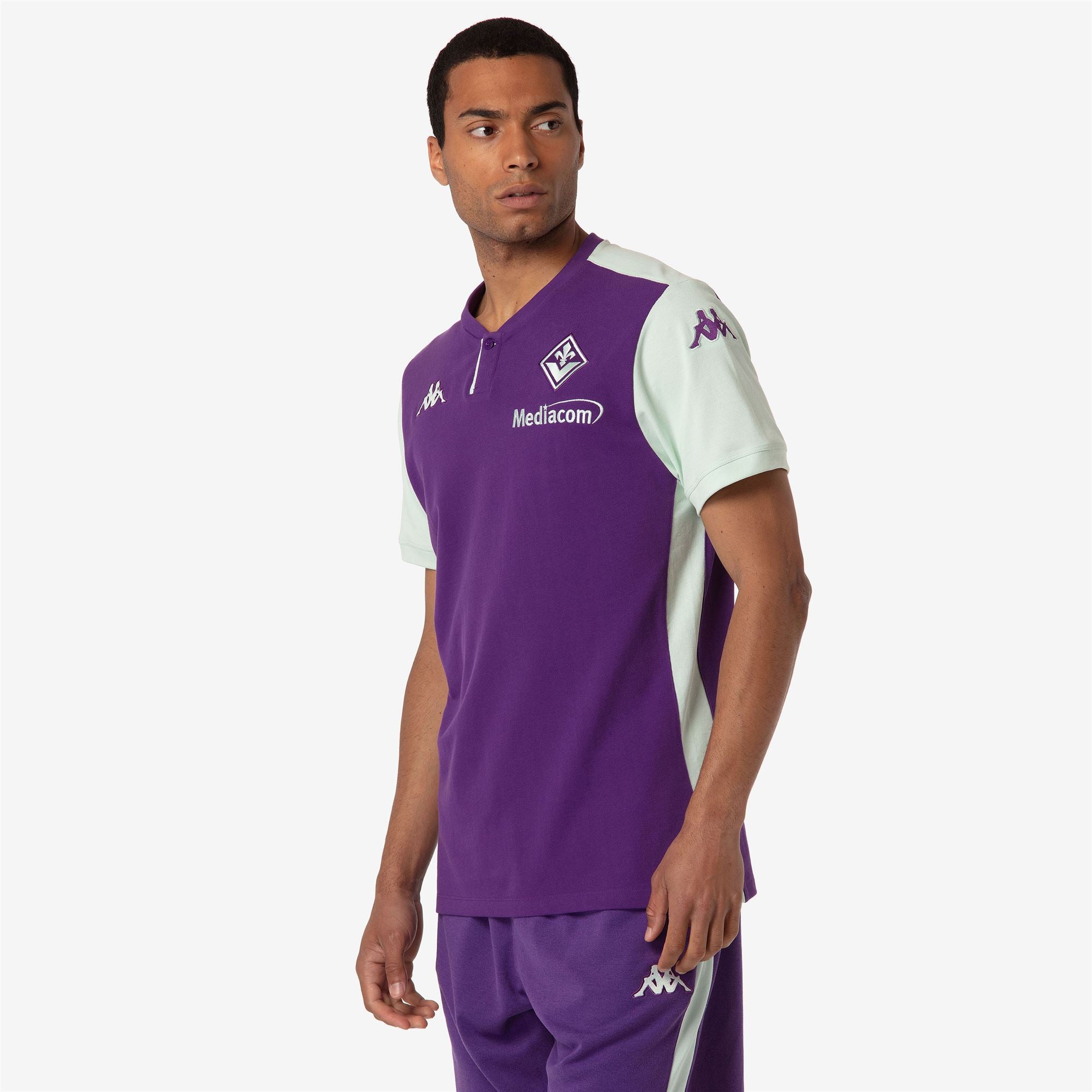 ANGATA 8 FIORENTINA - Polo Shirts - Polo - Man - VIOLET INDIGO-GREEN WATER - Image 5