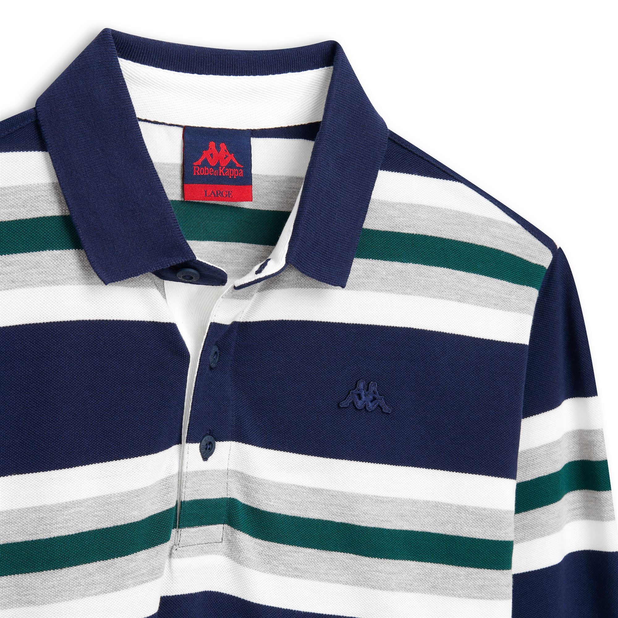 ASSAR - Polo Shirts - Polo - Man - BLUE IRIS-WHITE NATURAL-GREY-GREEN JUNE - Image 4