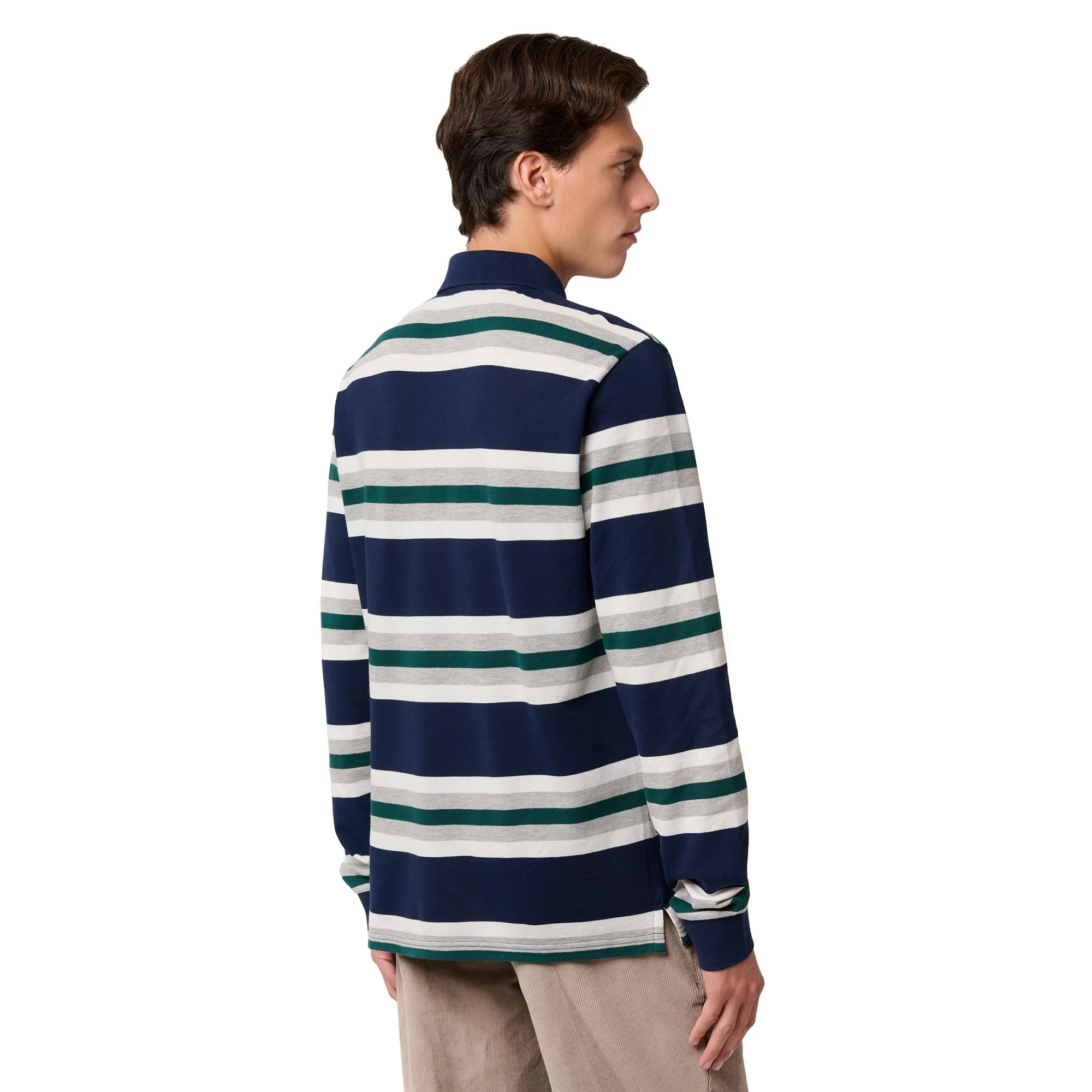 ASSAR - Polo Shirts - Polo - Man - BLUE IRIS-WHITE NATURAL-GREY-GREEN JUNE - Image 5