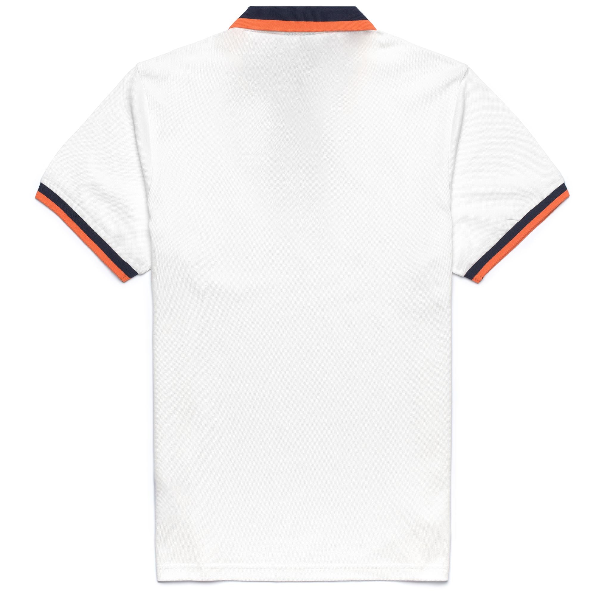 ATSUSHI - Polo Shirts - Polo - Man - WHITE NATURAL-BLUE IRIS-ORANGE TIGERLILY - Image 2