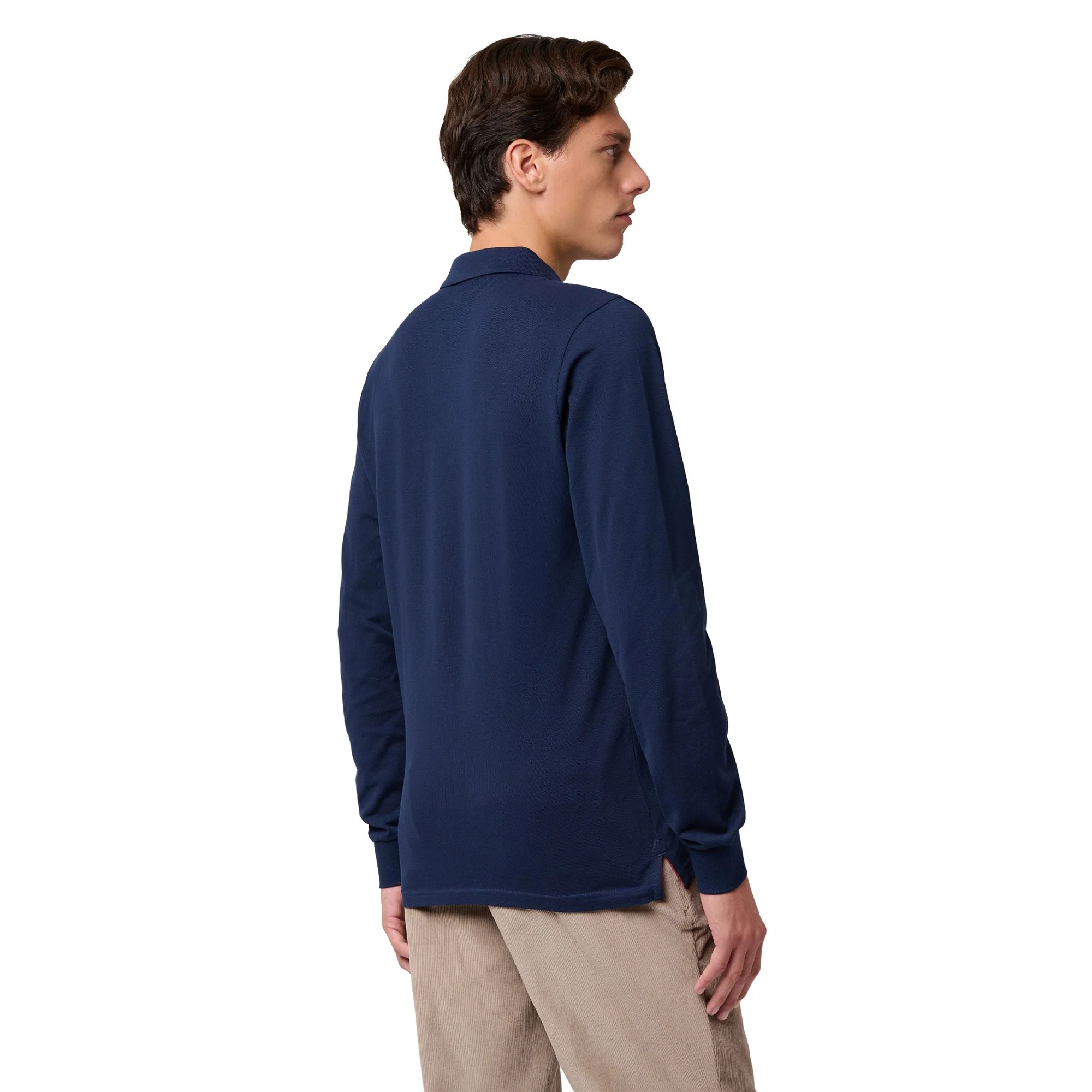 HANCOCK - Polo Shirts - Polo - Man - BLUE IRIS-BROWN PIQUANT - Image 5