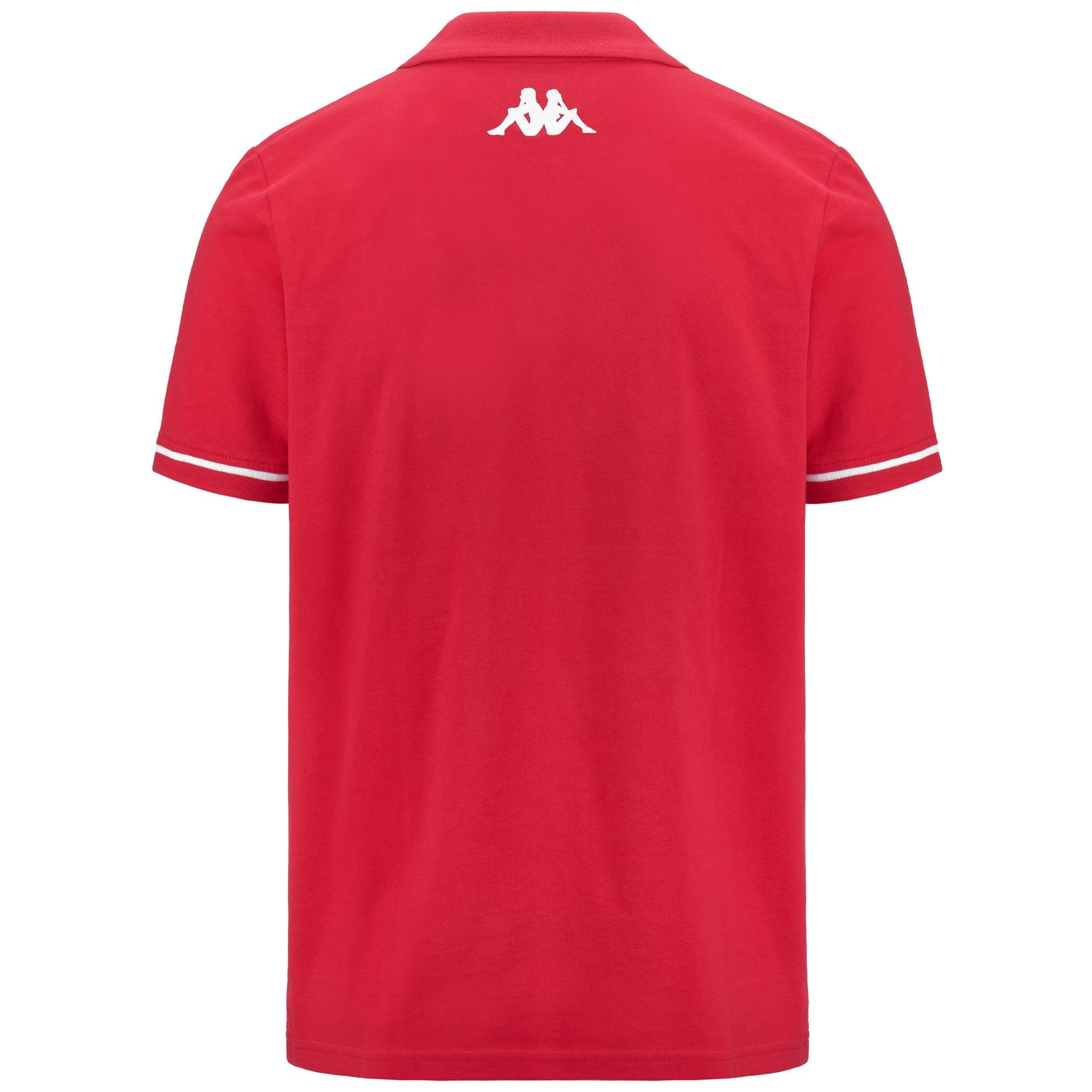 KAPPA4TRAINING BARLI - Polo Shirts - Polo - Man - RED-WHITE