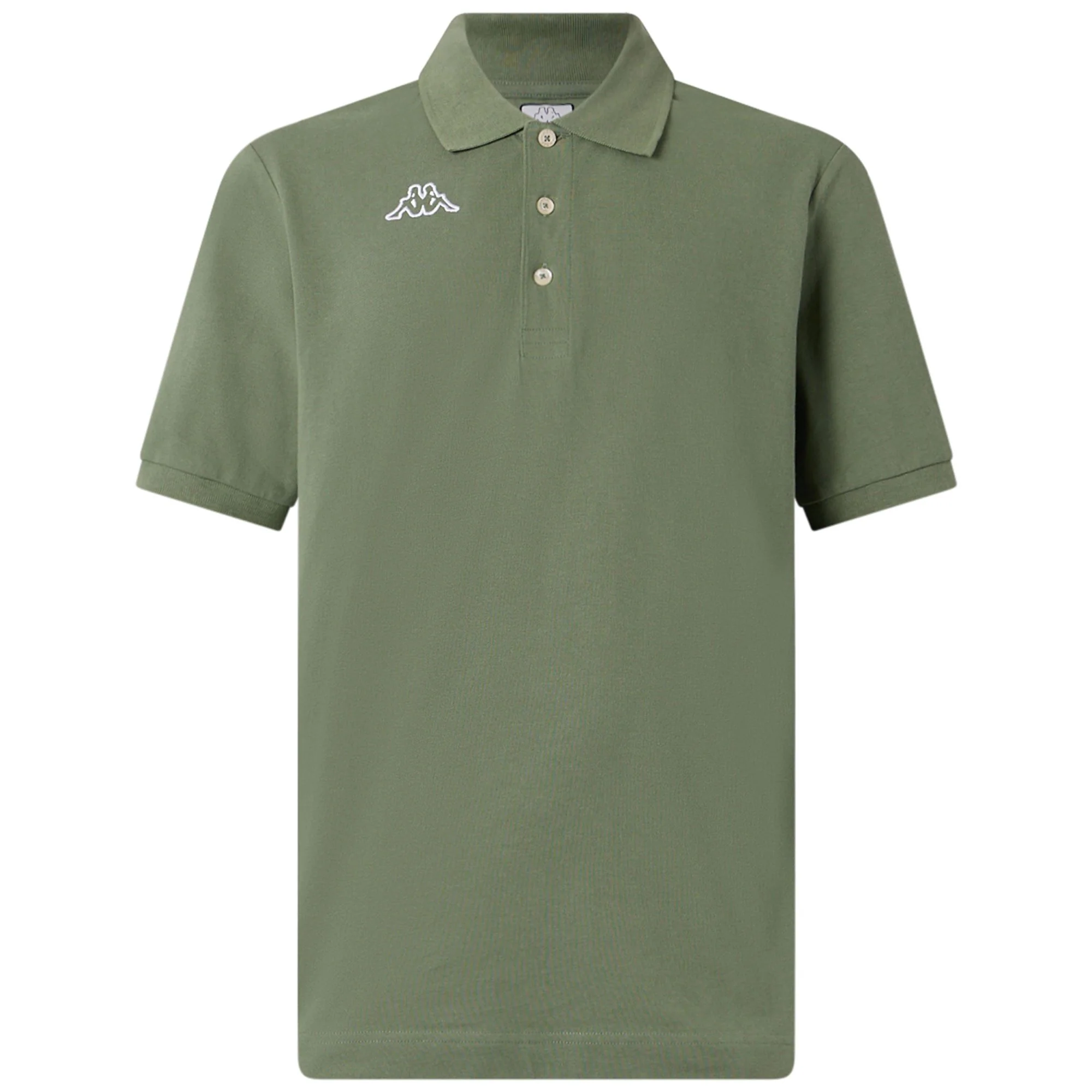 LOGO   LIFE MSS - Polo Shirts - Polo - Man - GREEN OLIVINE