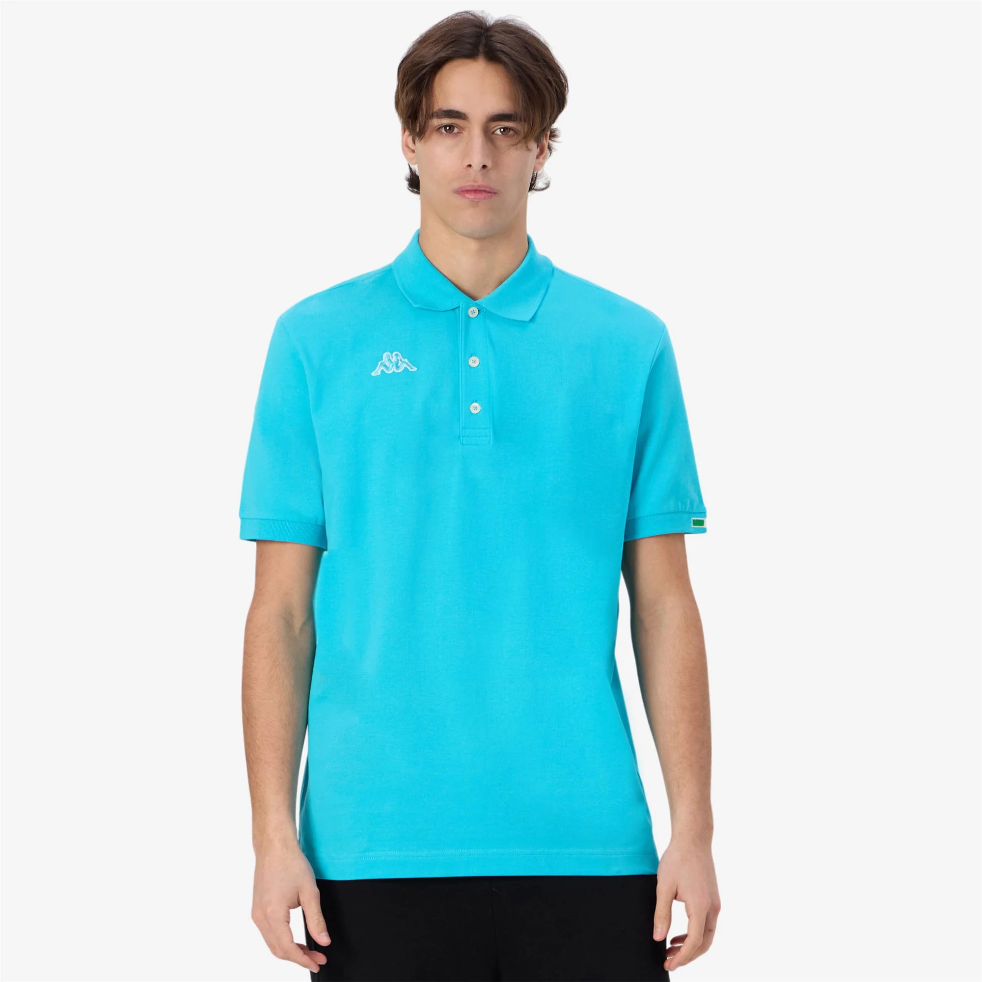 LOGO MALTAXITA MSS - Polo Shirts - Polo - Man - TURQUOISE FAIRY - Image 4