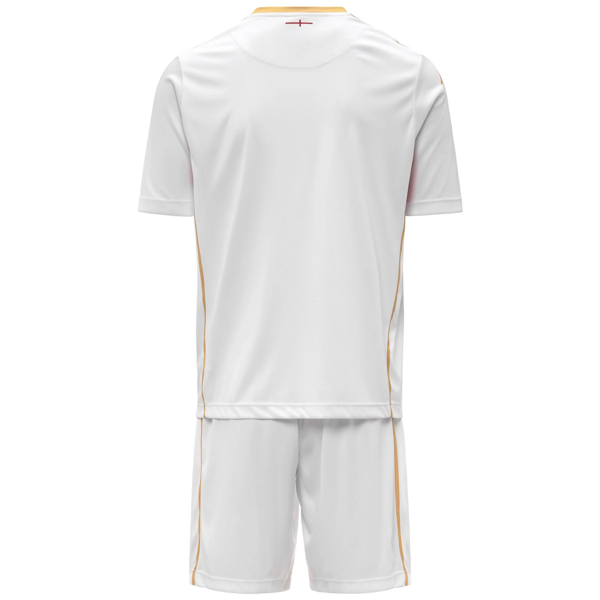 KOMBAT KIT 2026 AWAY GENOA - SETS - Shorts / T-Shirt - Man - WHITE-RED BLAZE-YELLOW GOLD RICH