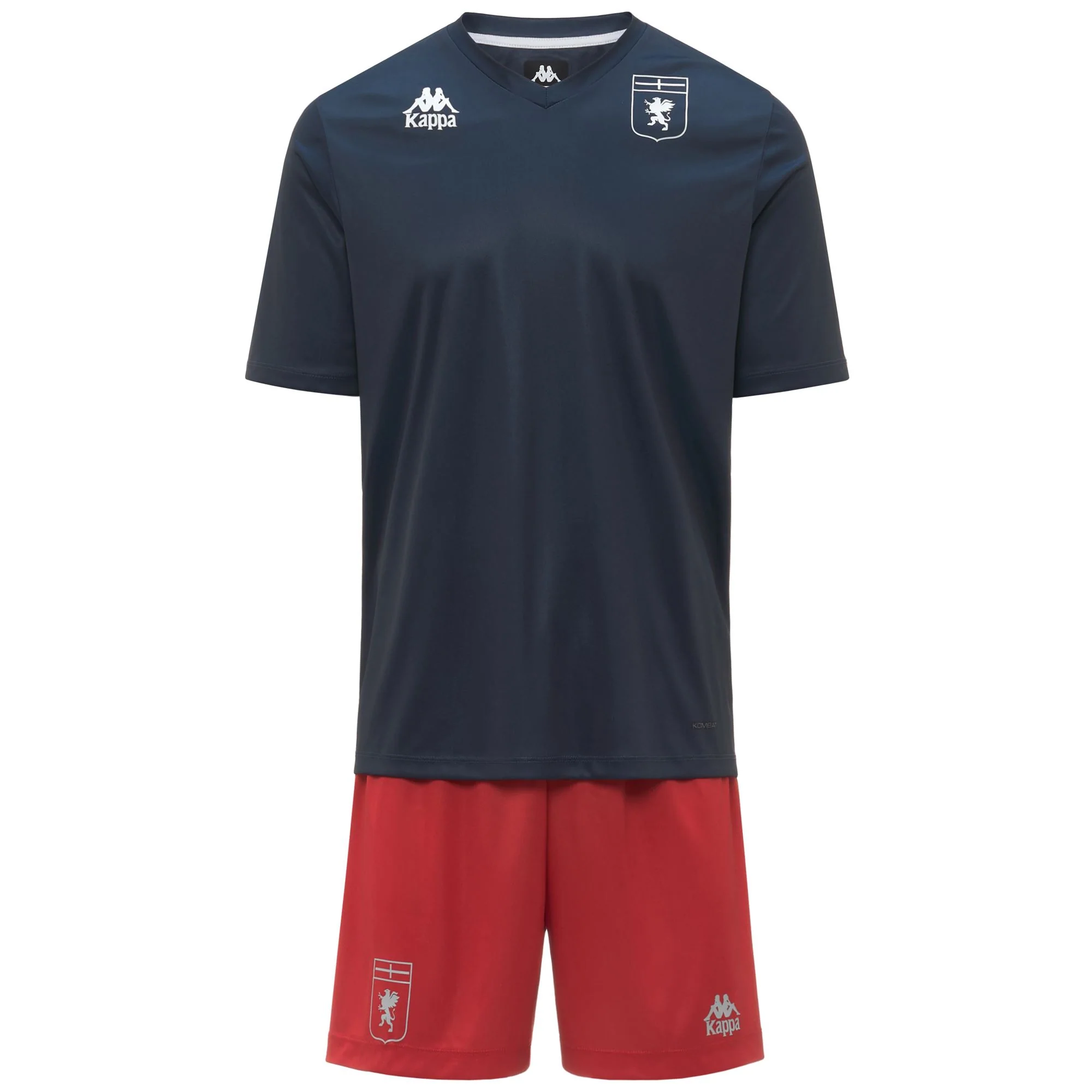 KOMBAT KIT 2026 THIRD GENOA - SETS - Shorts / T-Shirt - Man - BLUE DK-RED BLAZE