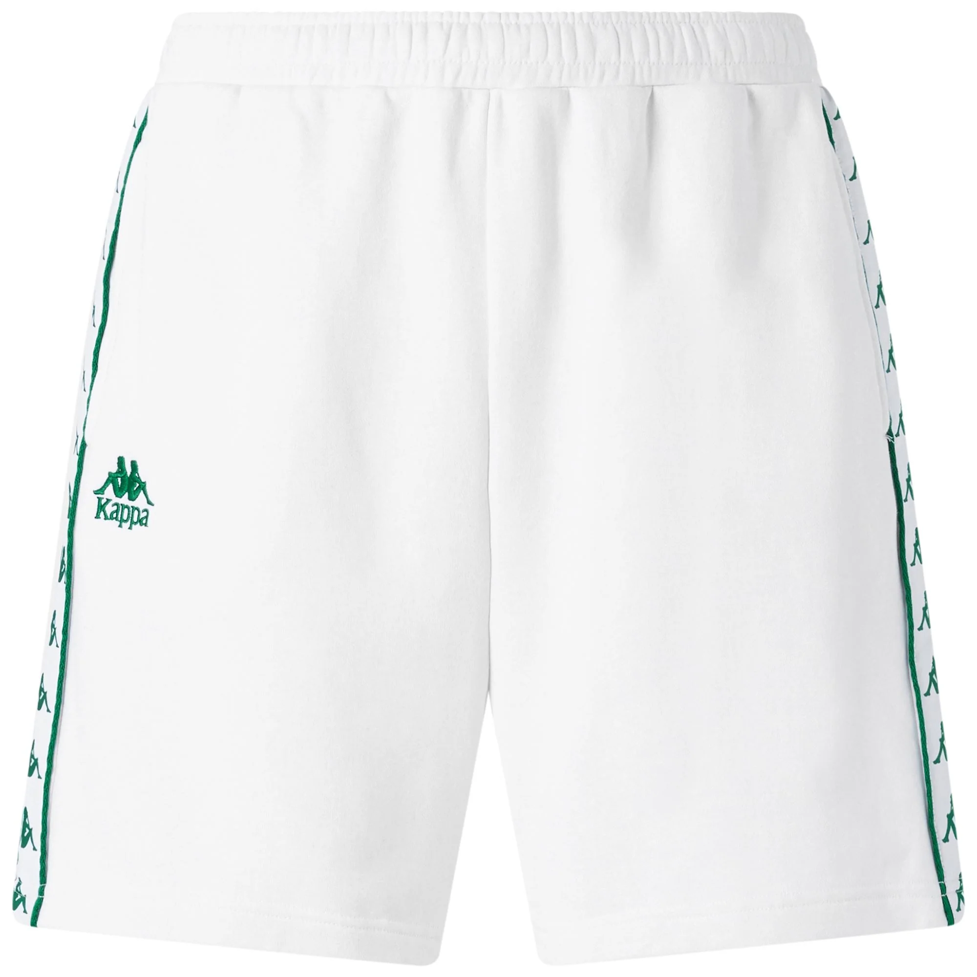222 BANDA   OVIEDO - Shorts - Sport  Shorts - Man - WHITE-GREEN TEE