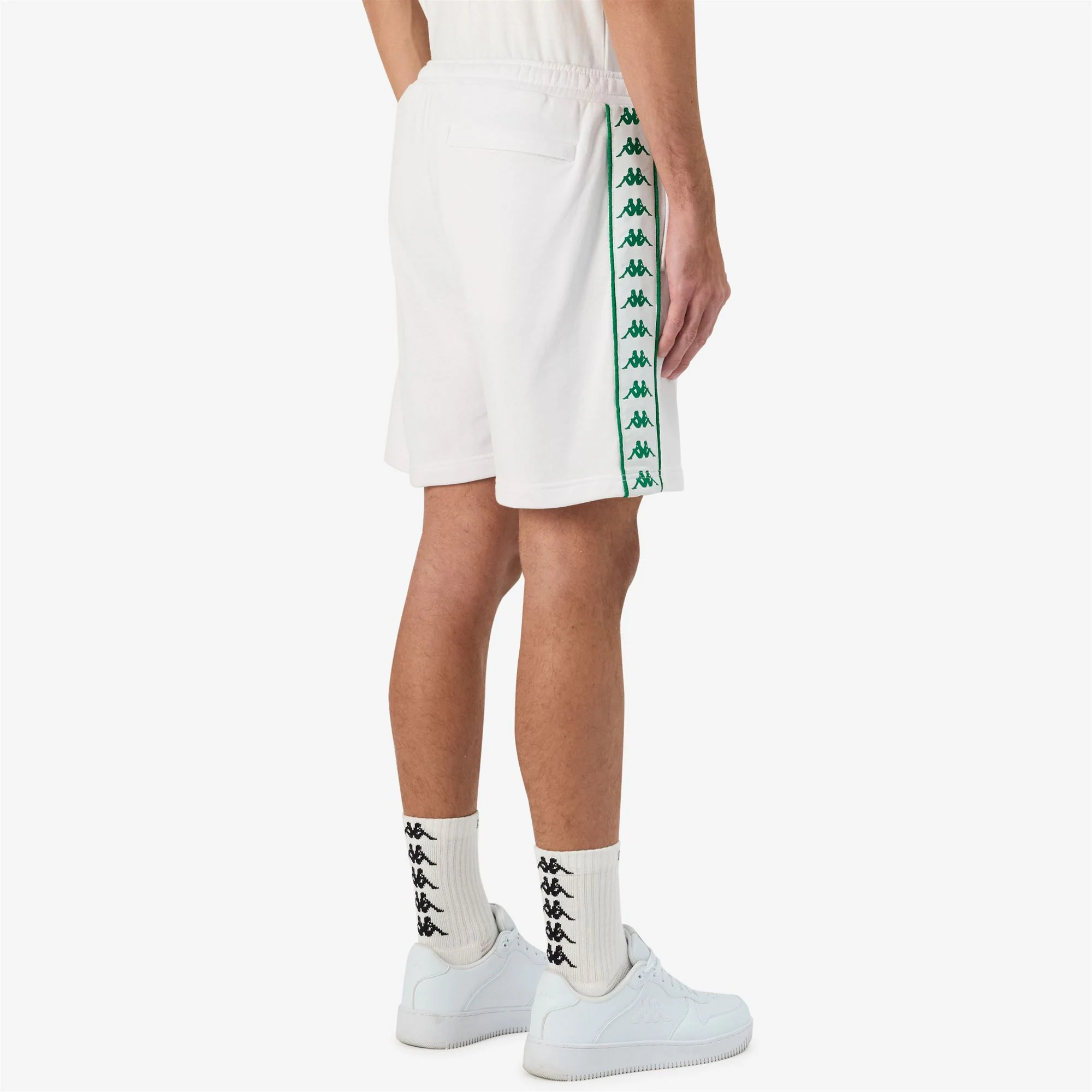 222 BANDA   OVIEDO - Shorts - Sport  Shorts - Man - WHITE-GREEN TEE - Image 6