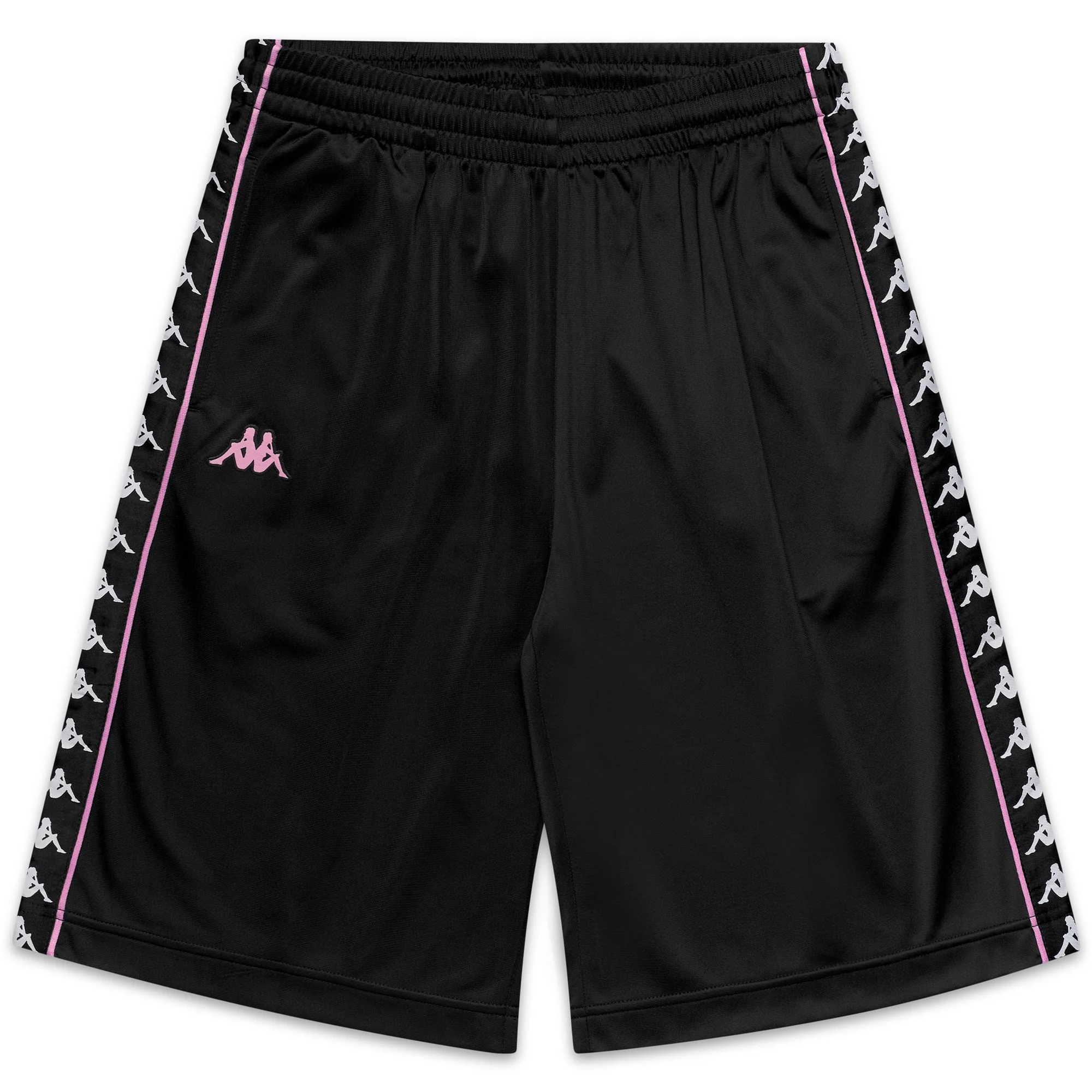 222 BANDA    TREADWELLZ - Shorts - Sport  Shorts - Man - BLACK-PINK PRISM-WHITE