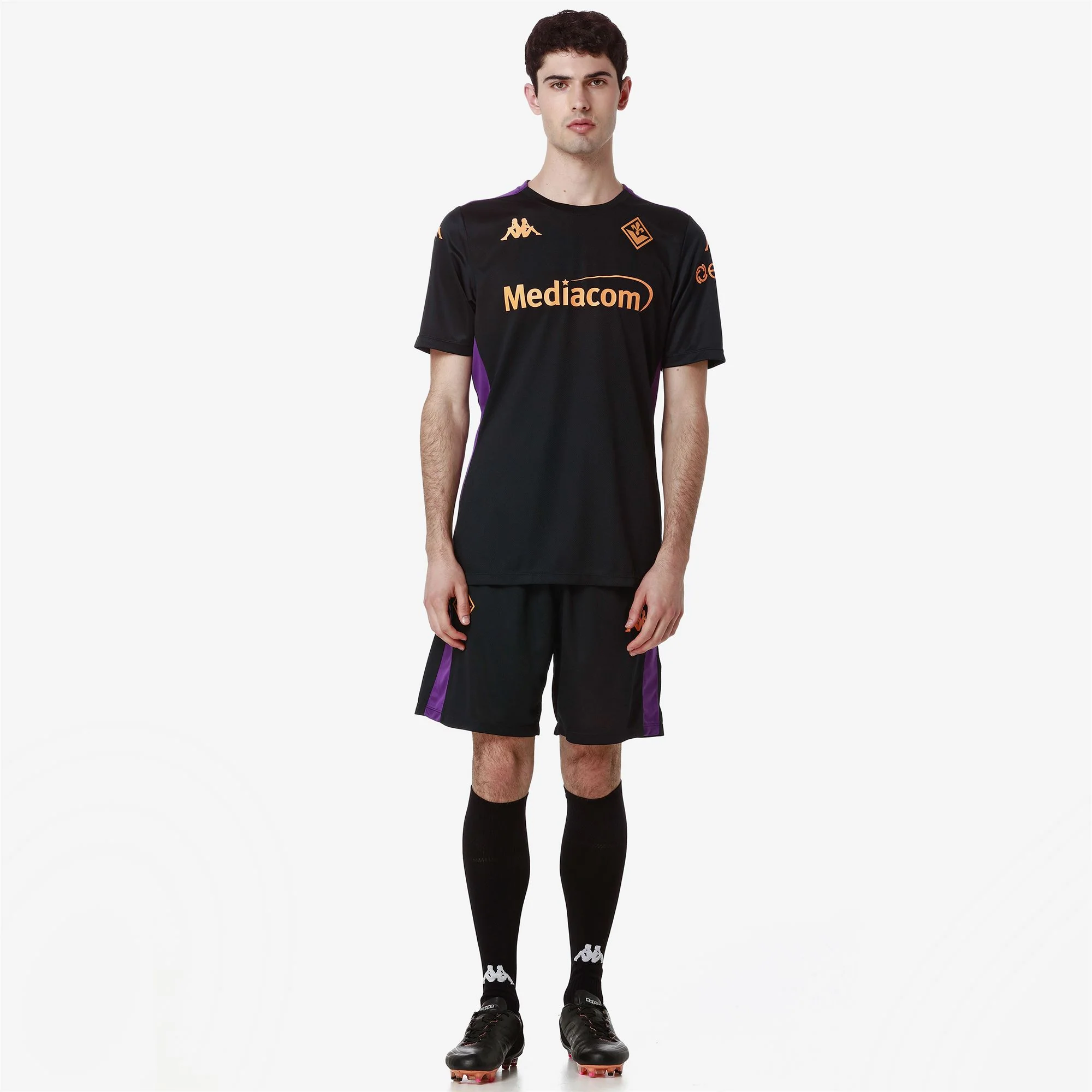 AHORAZIP PRO 8 FIORENTINA - Shorts - Sport Shorts - Man - BLACK-VIOLET INDIGO - Image 14