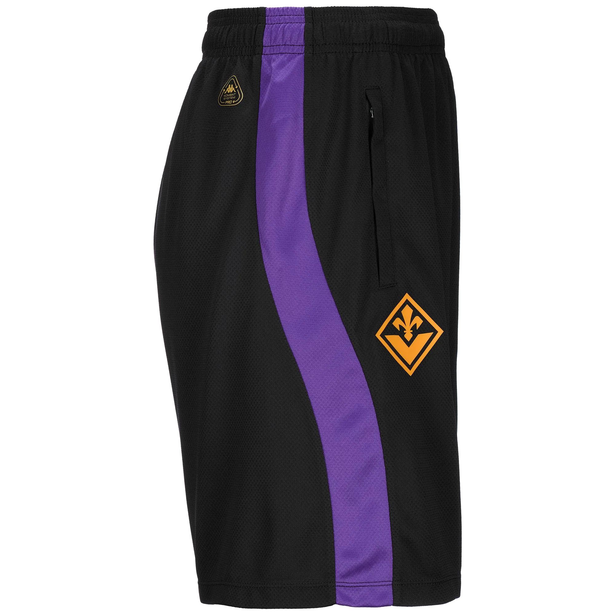 AHORAZIP PRO 8 FIORENTINA - Shorts - Sport Shorts - Man - BLACK-VIOLET INDIGO - Image 2
