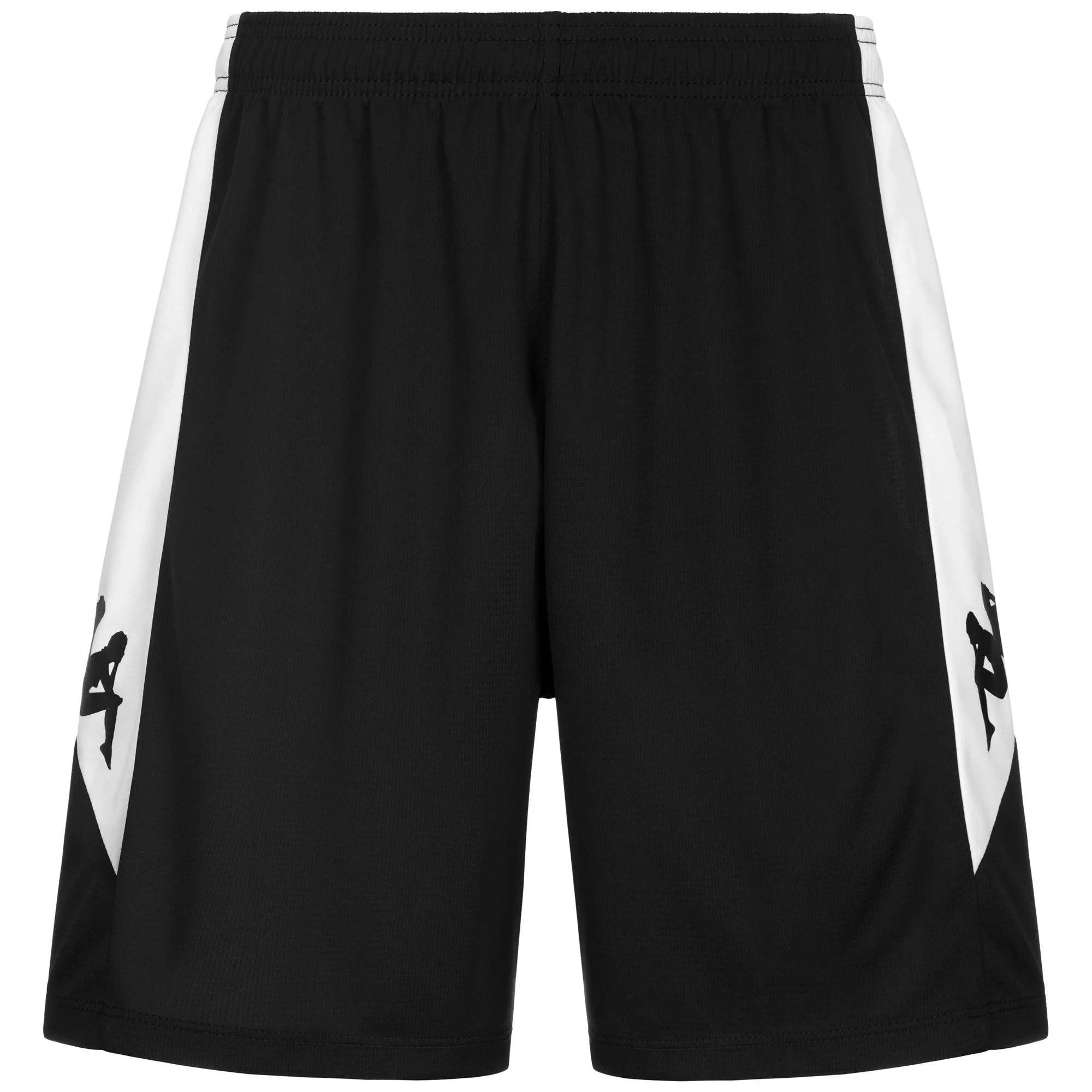 KAPPA4FOOTBALL   LUCIO - Shorts - Sport  Shorts - Man - BLACK-WHITE