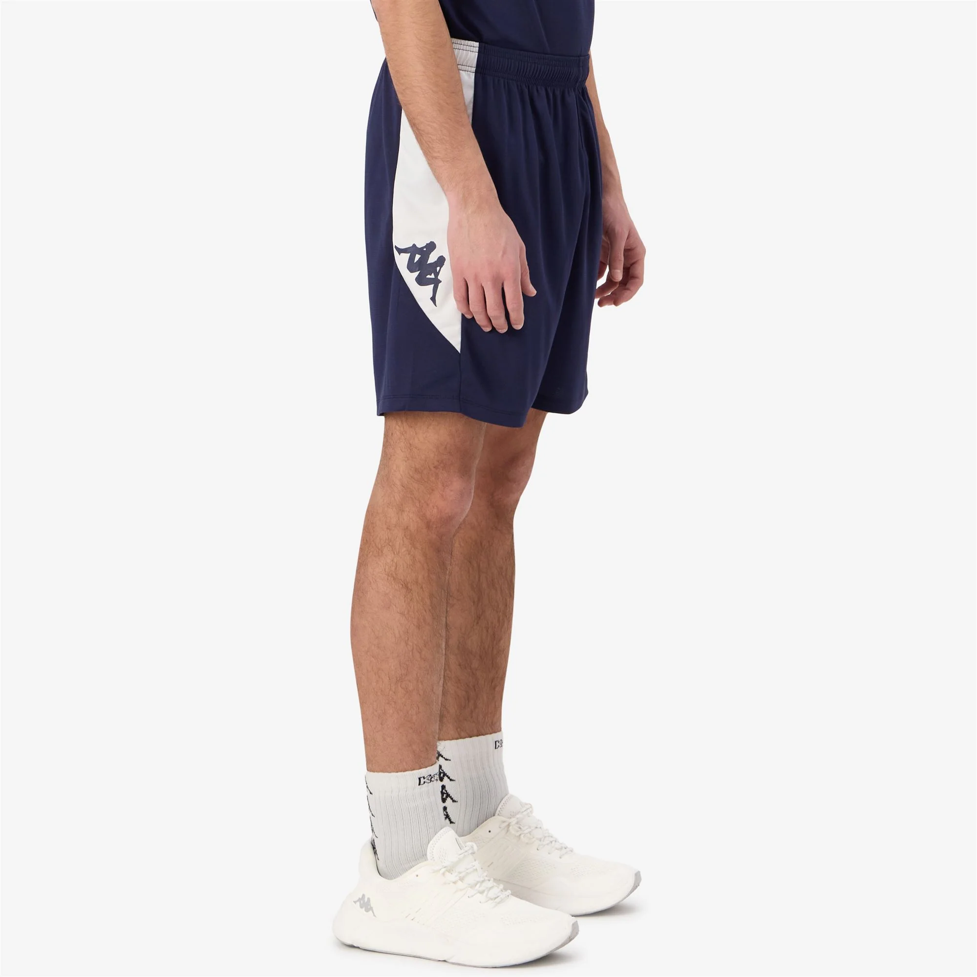 KAPPA4FOOTBALL   LUCIO - Shorts - Sport  Shorts - Man - BLUE MARINE-WHITE - Image 6