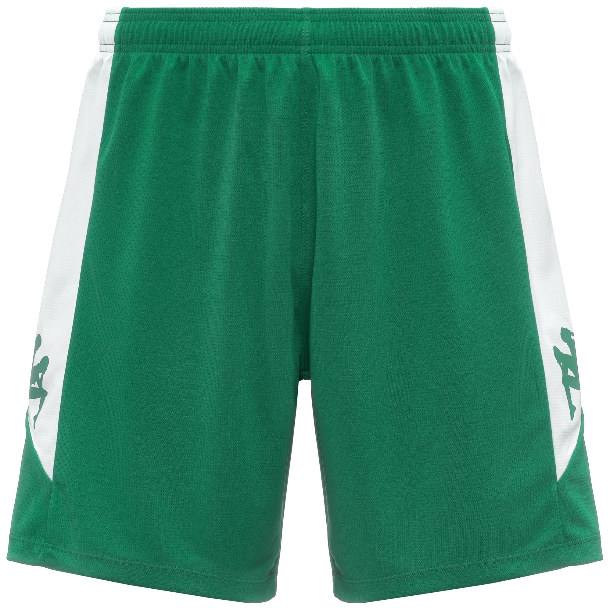 KAPPA4FOOTBALL   LUCIO - Shorts - Sport  Shorts - Man - GREEN-WHITE