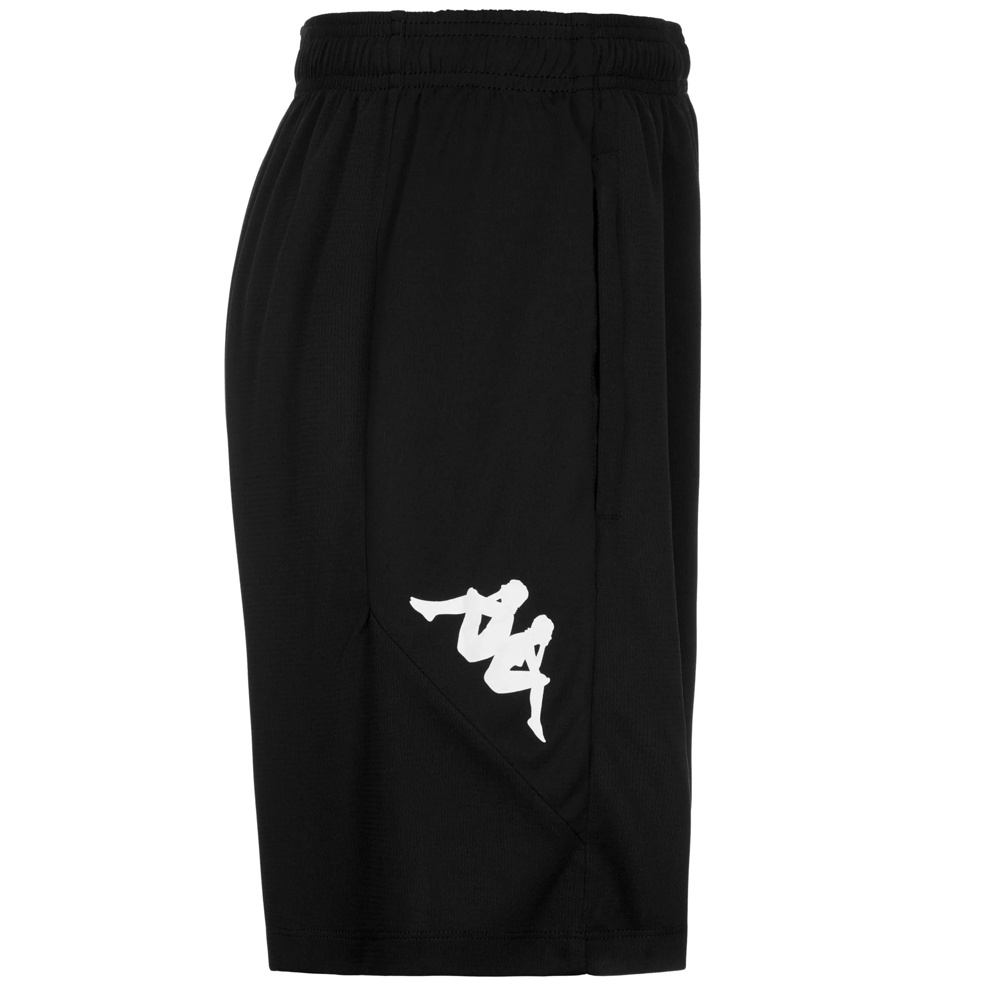 KAPPA4FOOTBALL   LUCIOZIP - Shorts - Sport  Shorts - Man - BLACK - Image 2