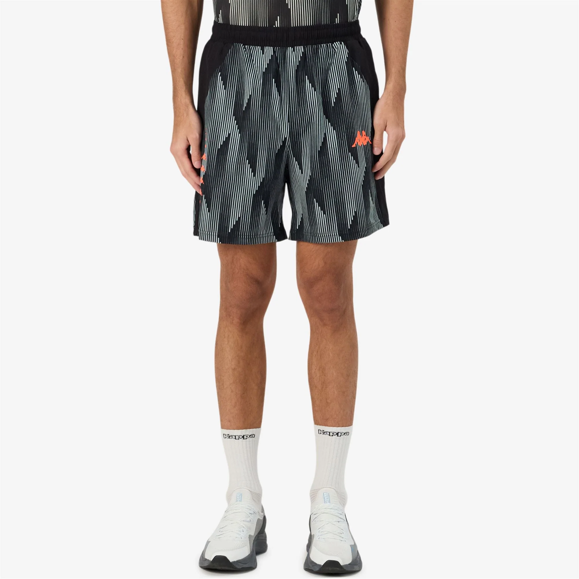 KOMBAT GELMON - Shorts - Sport  Shorts - Man - BLACK-GREY BEAUTY-GREY BARELY - Image 6