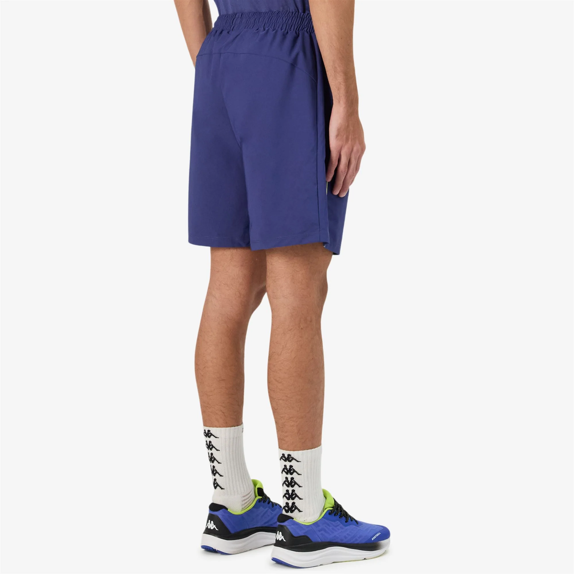 KOMBAT PADEL FIVIO - Shorts - Sport Shorts - Man - BLUE TWILIGHT-YELLOW LT SULPHUR - Image 3