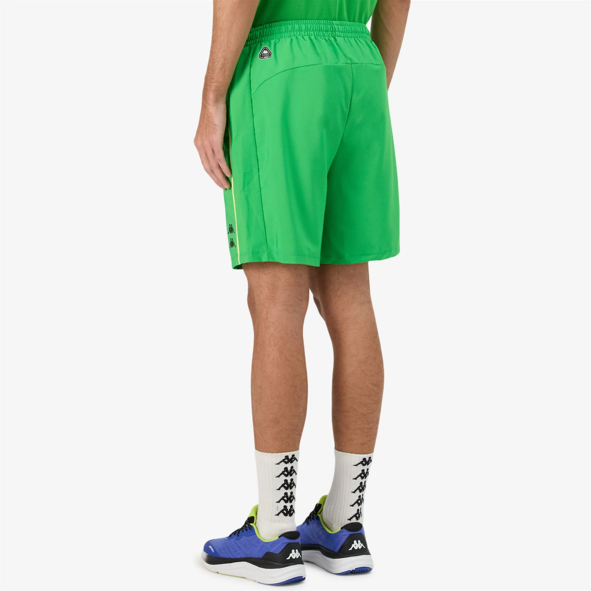 KOMBAT   PADEL FIVIO - Shorts - Sport  Shorts - Man - GREEN FLUO-YELLOW LT SULPHUR - Image 3