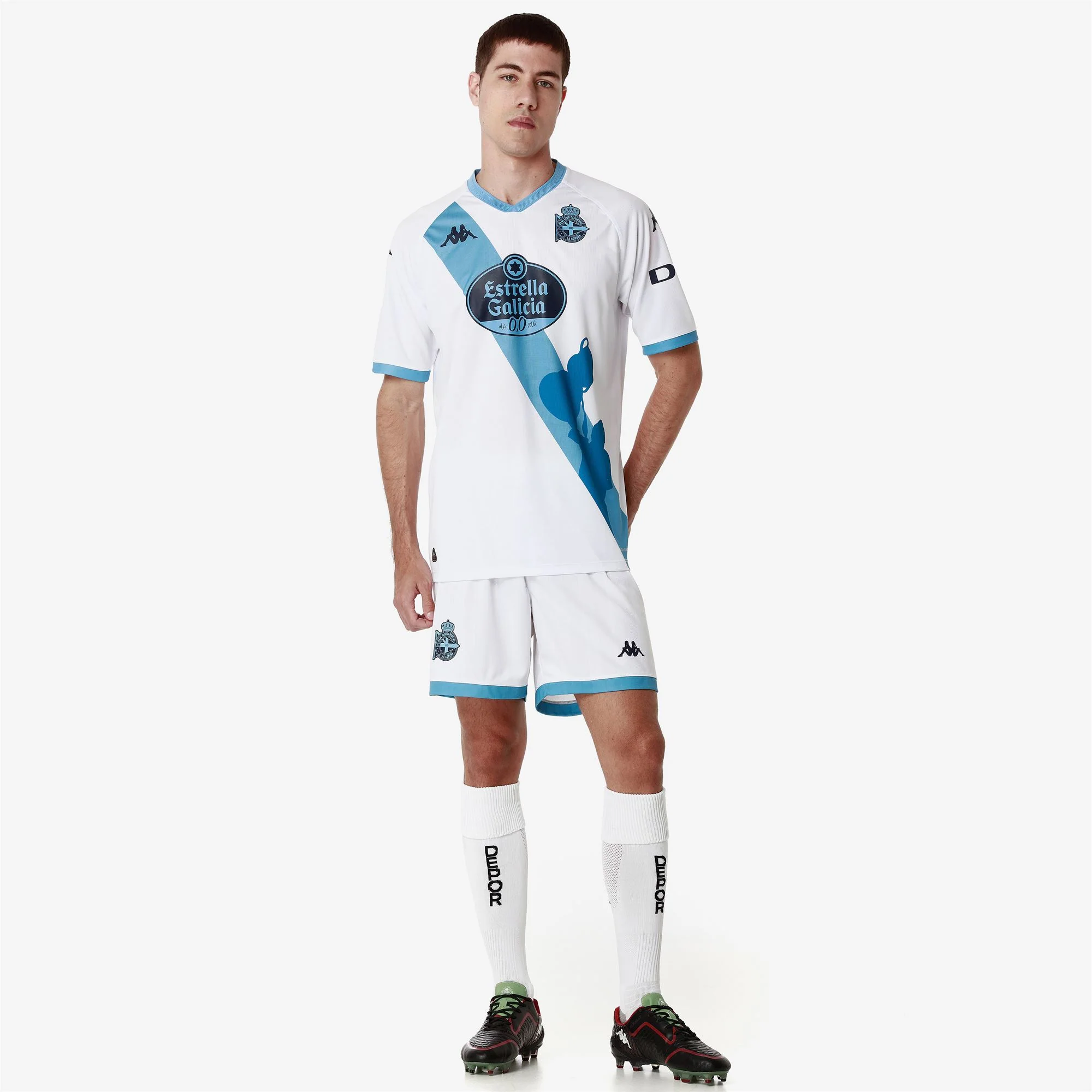 KOMBAT RYDER DEPORTIVO - Shorts - Sport  Shorts - Man - WHITE-AZURE DK - Image 5