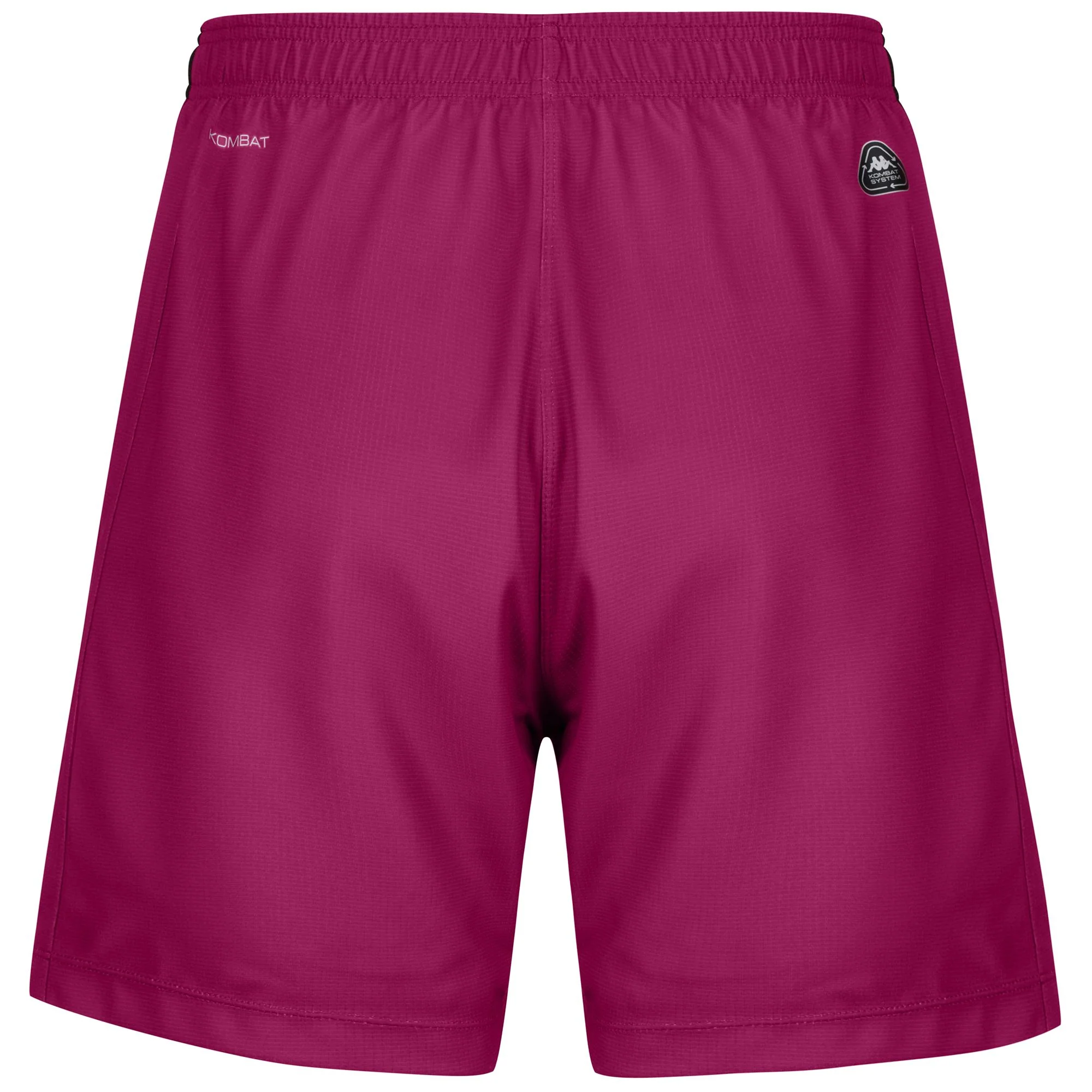 KOMBAT RYDER VALLADOLID - Shorts - Sport  Shorts - Man - AMARANTH-BLACK-YELLOW FLUO-SPONSOR - Image 3