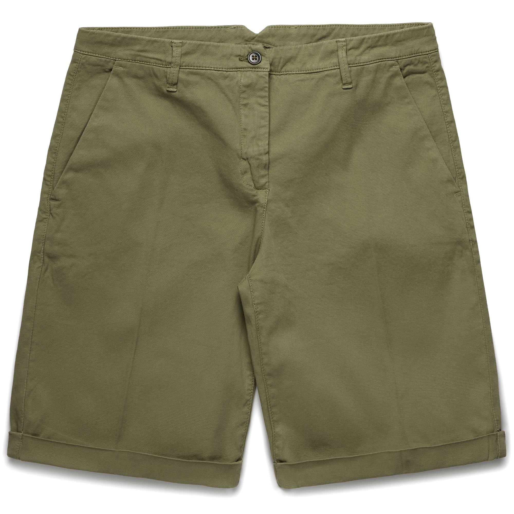 CHRISSIE - Shorts - CHINO - Woman - GREEN OLIVINE