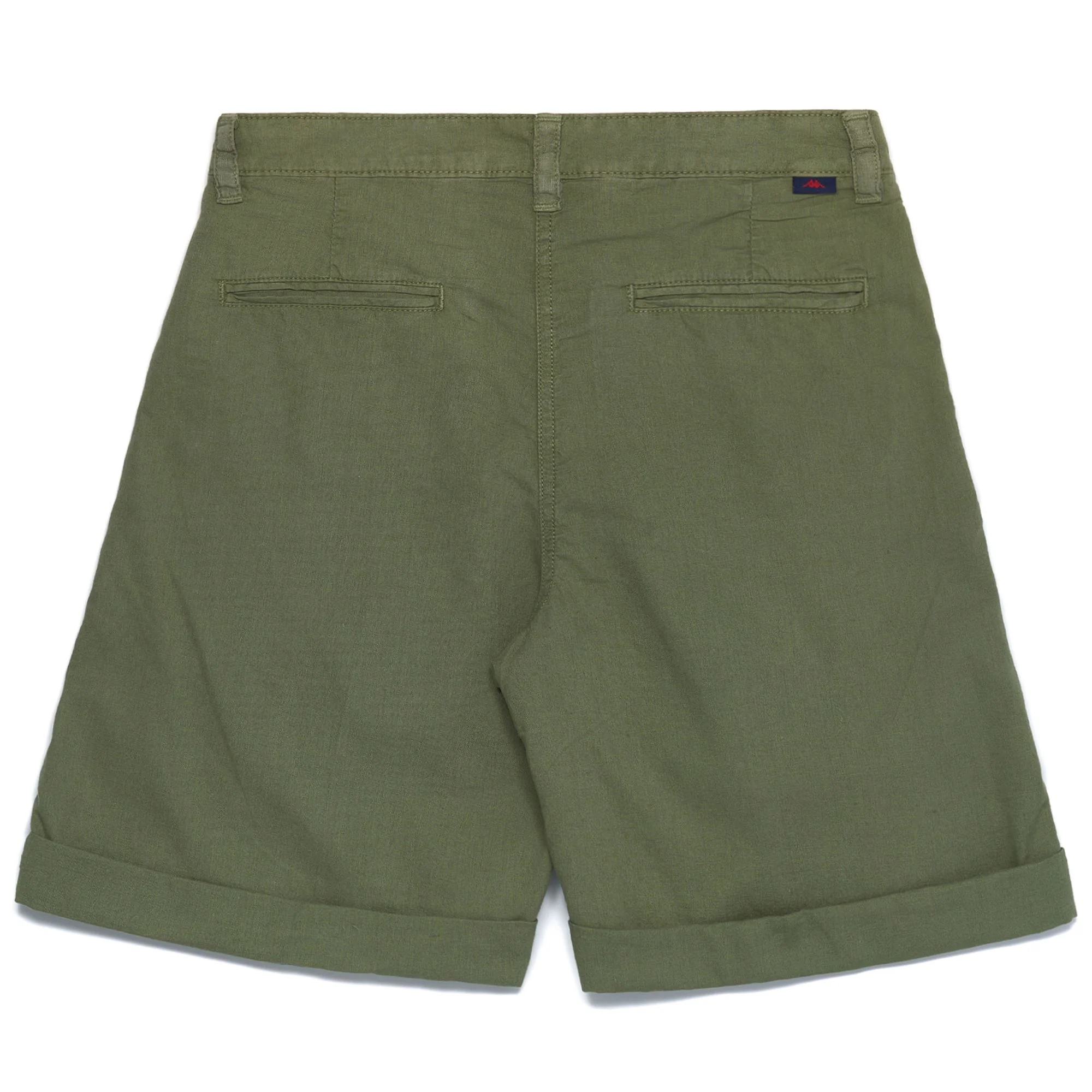 YVONNE LIGHT LINEN - Shorts - CHINO - Woman - GREEN OLIVINE - Image 2