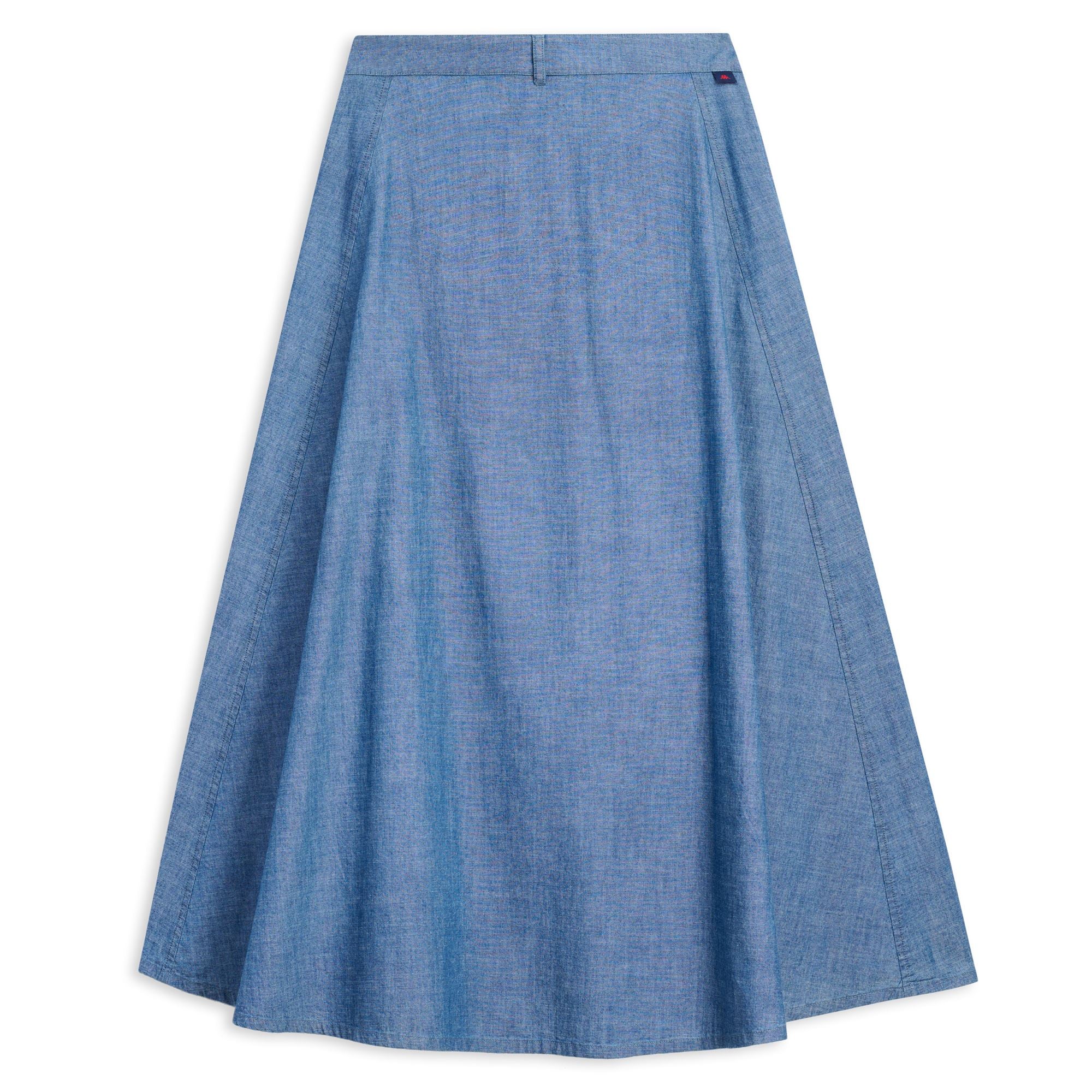 SIGRID CHAMBRAY - Skirts - Long - Woman - LT BLUE INDIGO