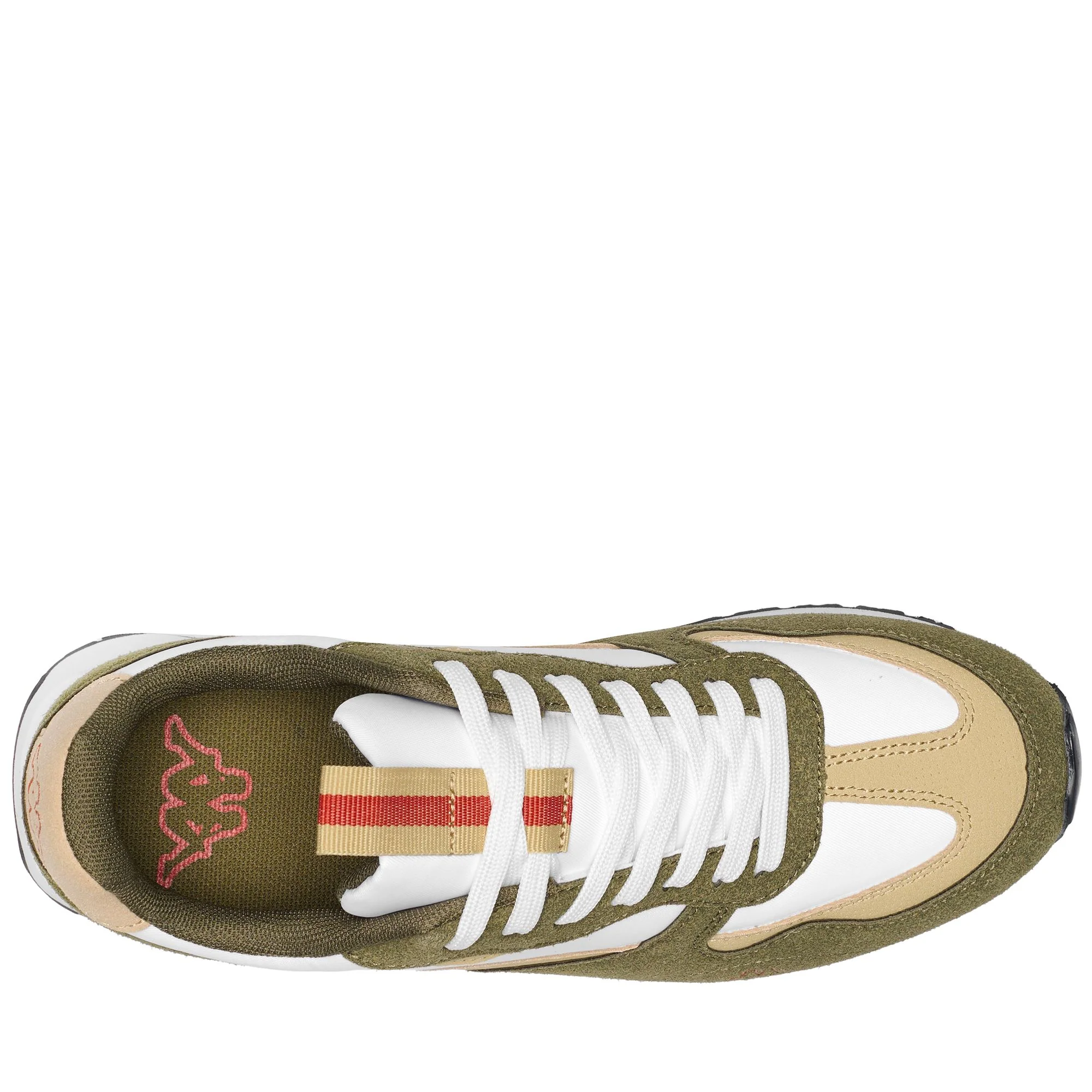 LOGO    ARVIKA - Sneakers - Low Cut - Man - WHITE-GREEN MILITARY - Image 2
