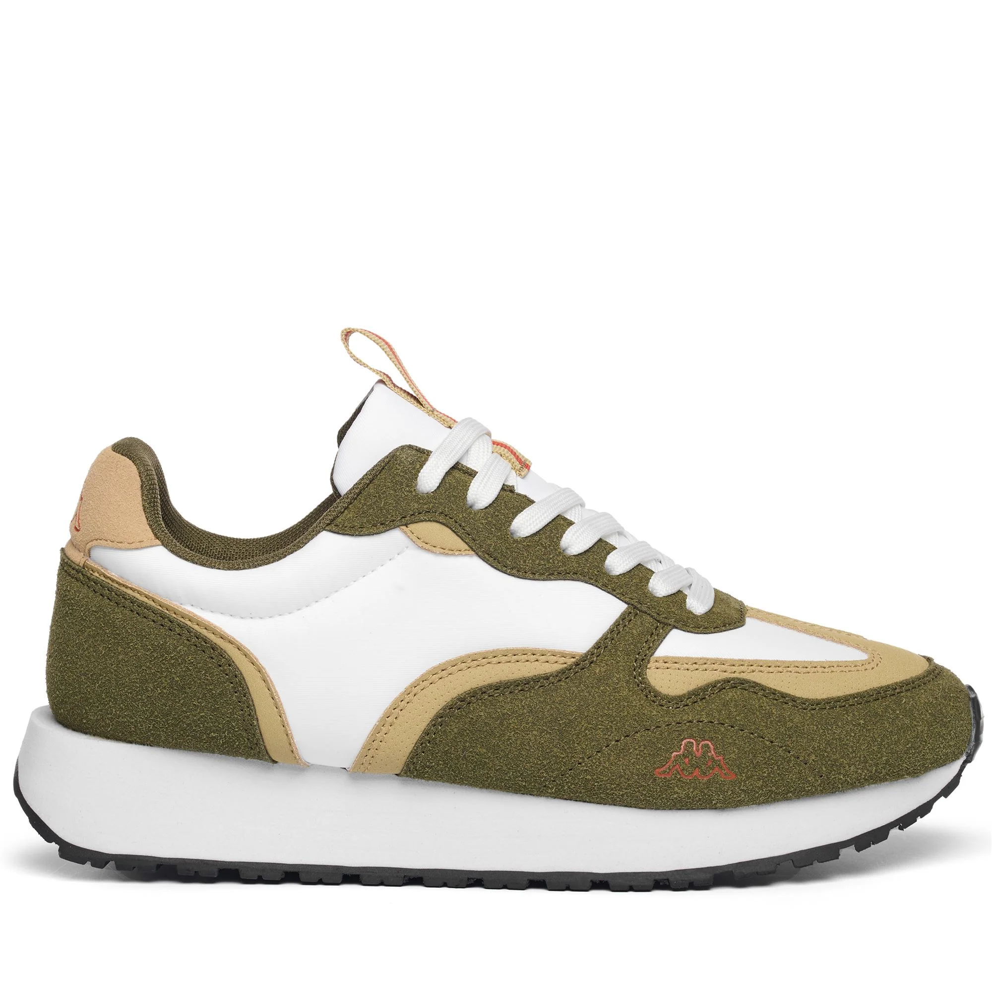 LOGO    ARVIKA - Sneakers - Low Cut - Man - WHITE-GREEN MILITARY - Image 3
