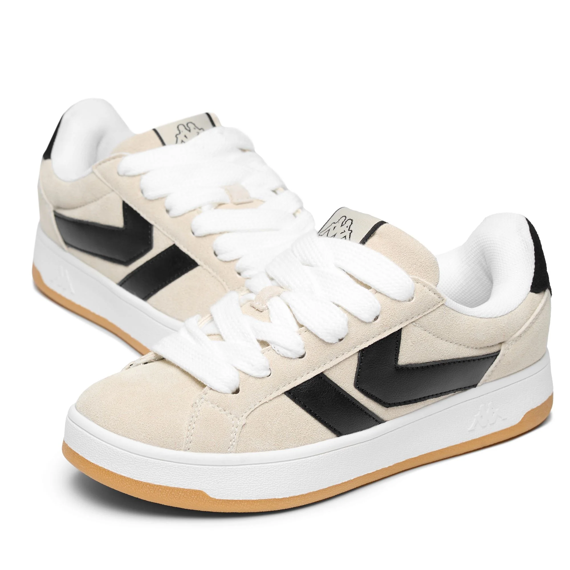 LOGO  MARLON - Sneakers - Low Cut - Unisex - WHITE TOFU-BLACK